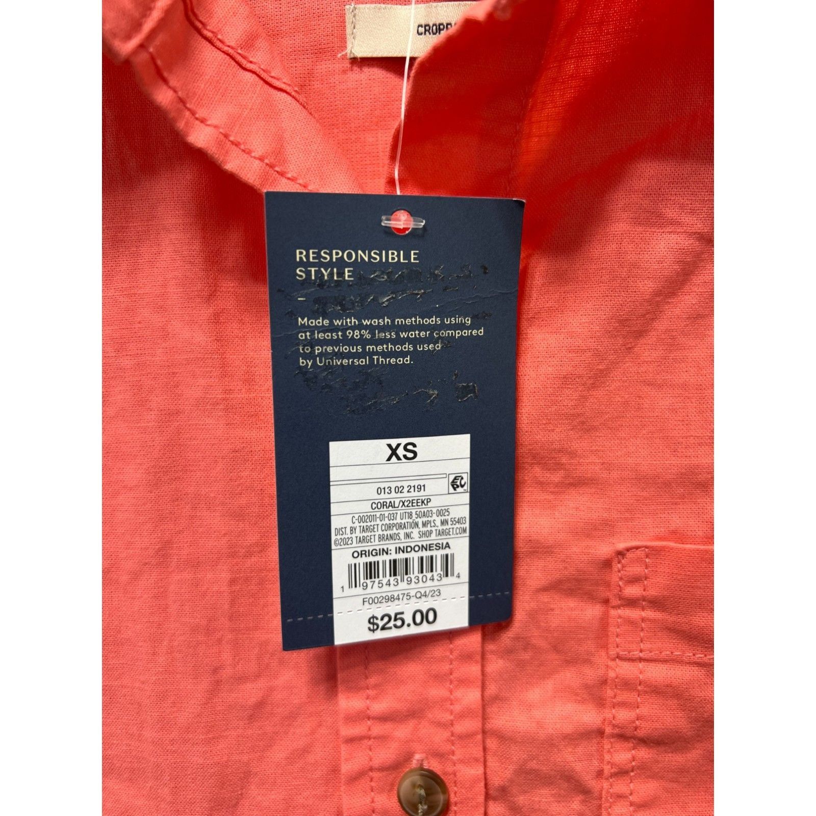 Other Universal Thread - Women's Long Sleeve Collared Button-Down Size XS / US 0-2 / IT 36-38 - 11 Thumbnail