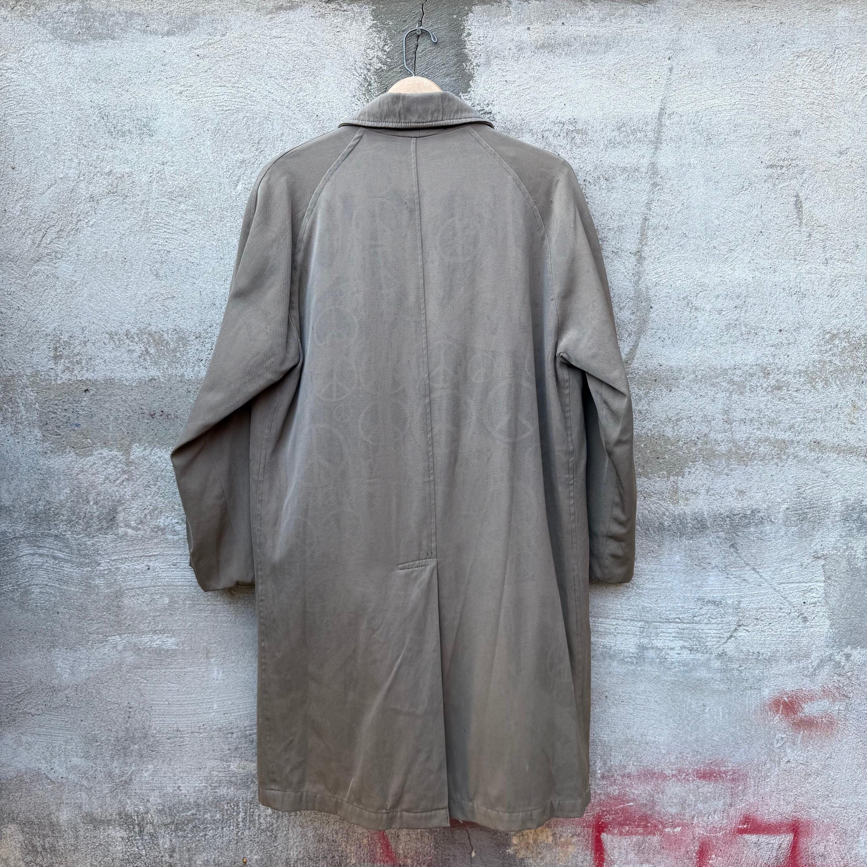Vintage 70's Vintage Military Peace Sign Printed Coat Size US M / EU 48-50 / 2 - 2 Thumbnail