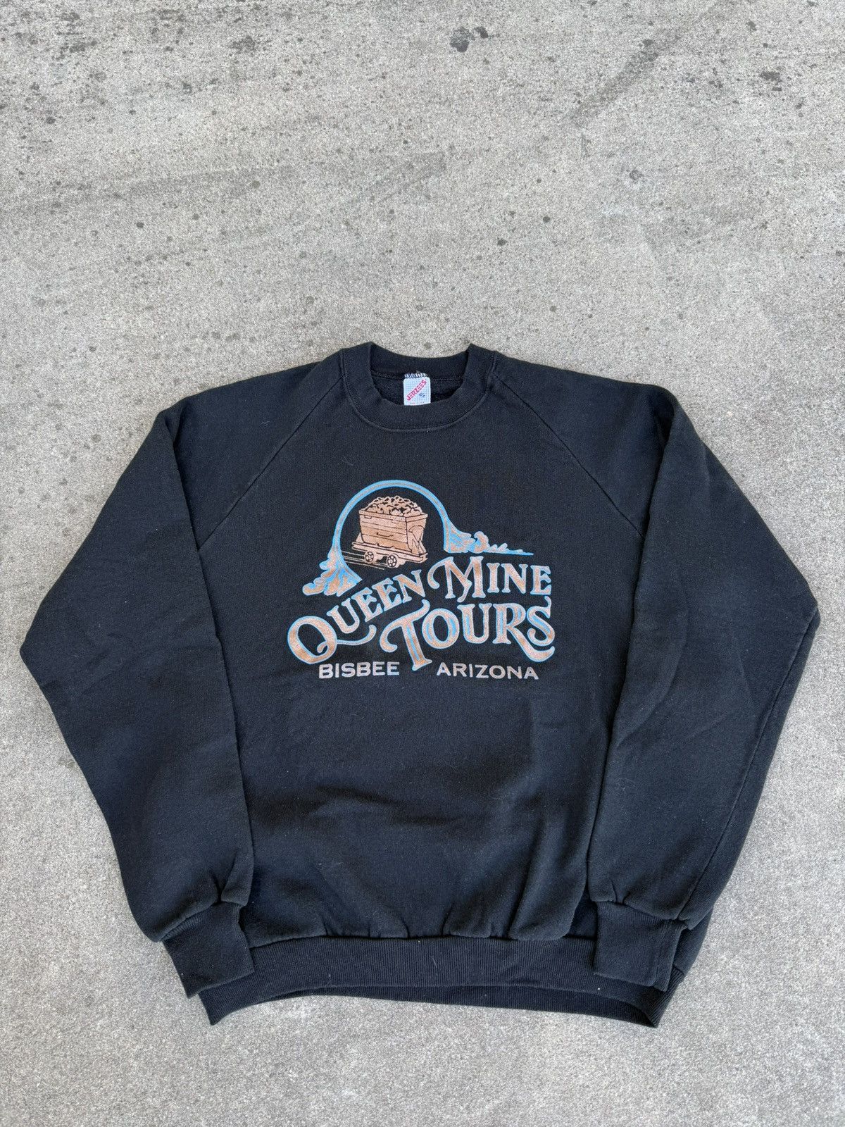 Jerzees Vintage Queen Mine Tours Arizona Sweatshirt Jerzees USA XL Size US XL / EU 56 / 4 - 2 Thumbnail