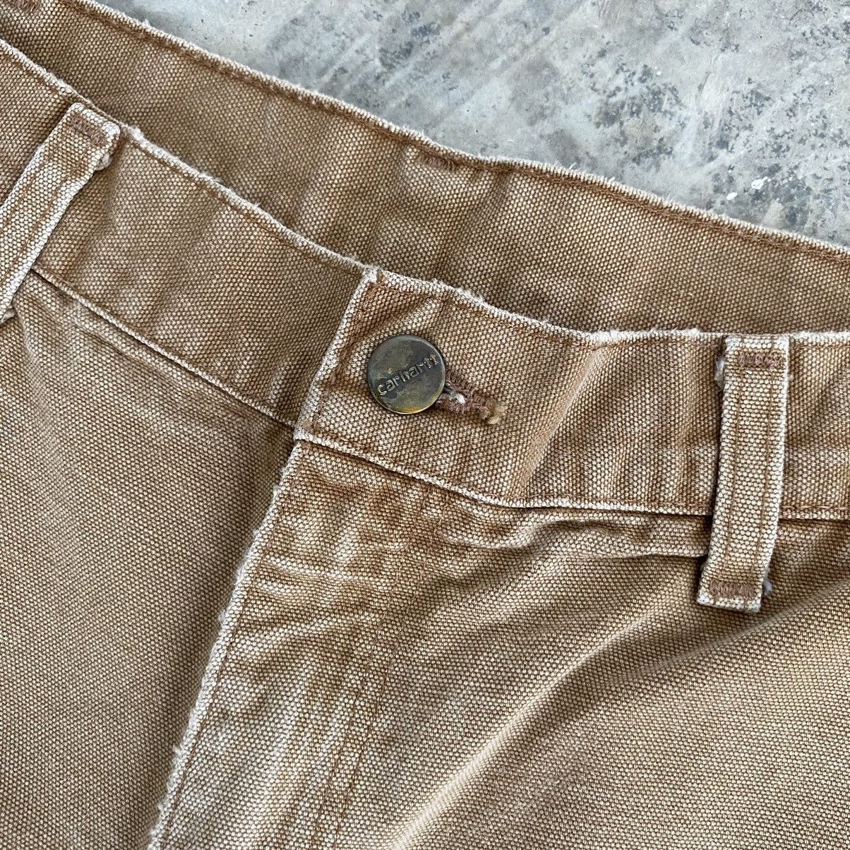 Carhartt Vintage Carhartt Faded Tan Carpenter Work Pants Size US 32 / EU 48 - 10 Thumbnail