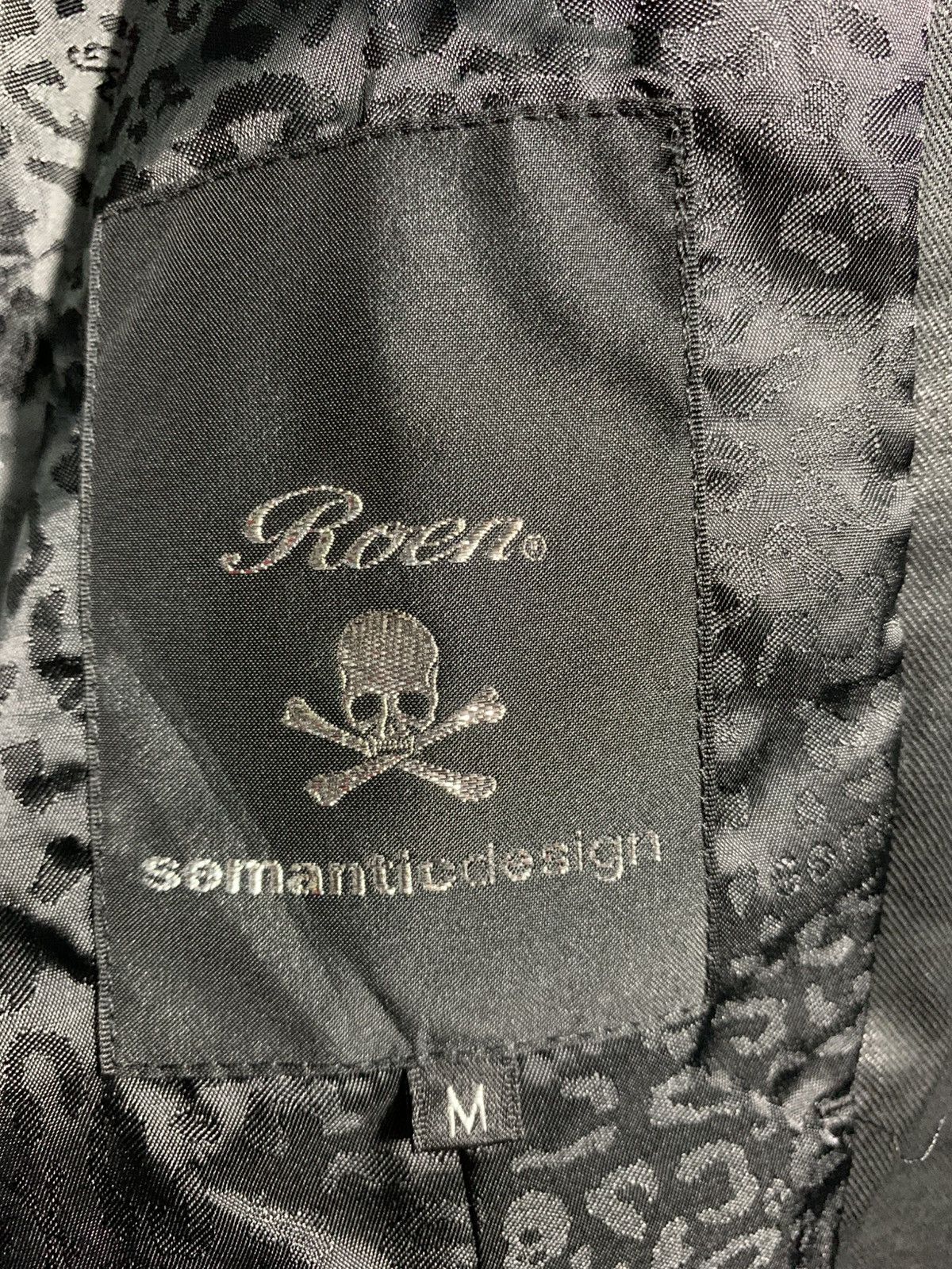 Roen × semanticdesign 🔥S.DESIGN X ROEN CROSSBONES SKULL YAKUZA JACKETS Size US M / EU 48-50 / 2 - 11 Thumbnail