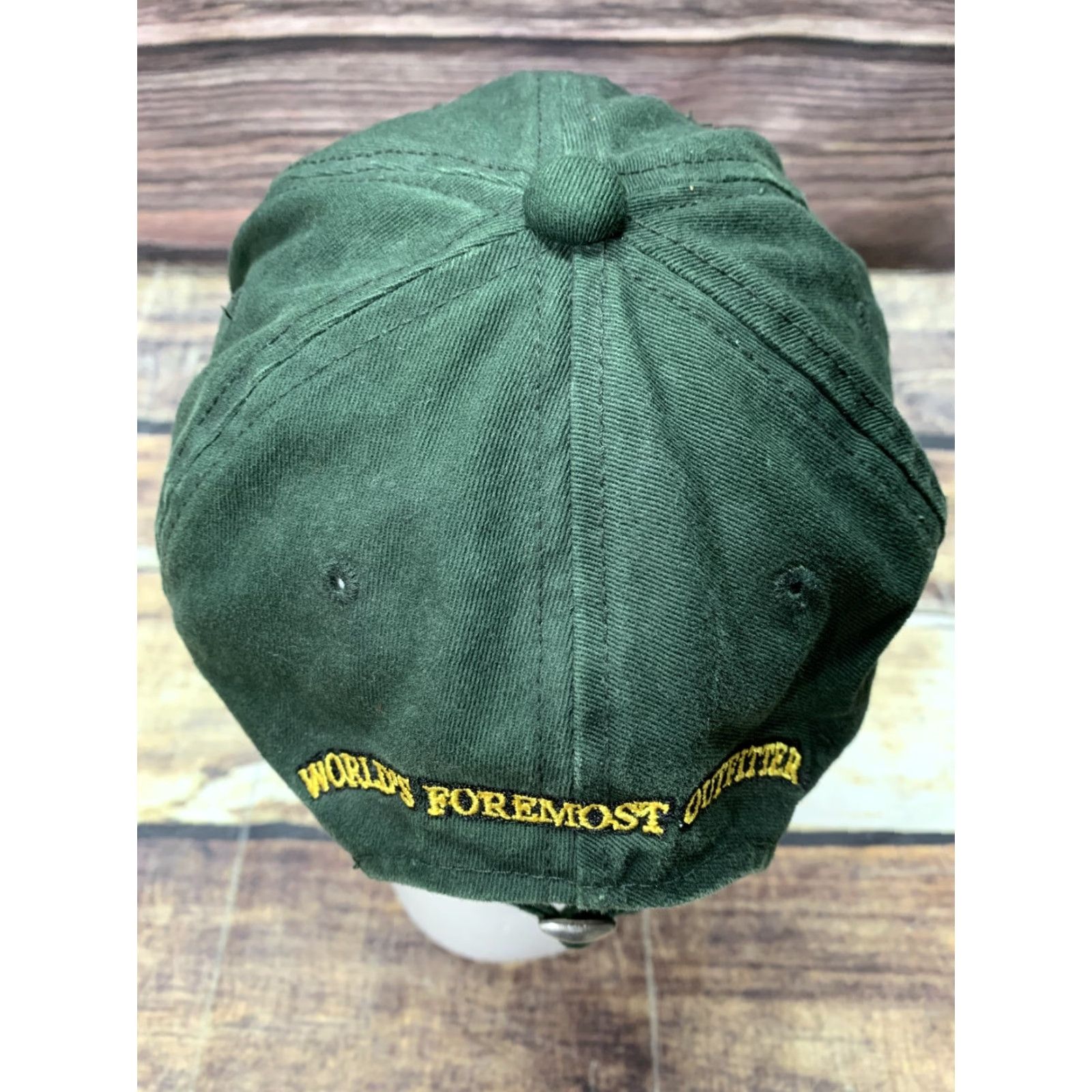 Vintage Cabela’s Cap Hat Green Strap Back Outdoor Lightweight Casual Adults Baseball Cap Men Adjustable Green Cap Hat Size ONE SIZE - 6 Thumbnail