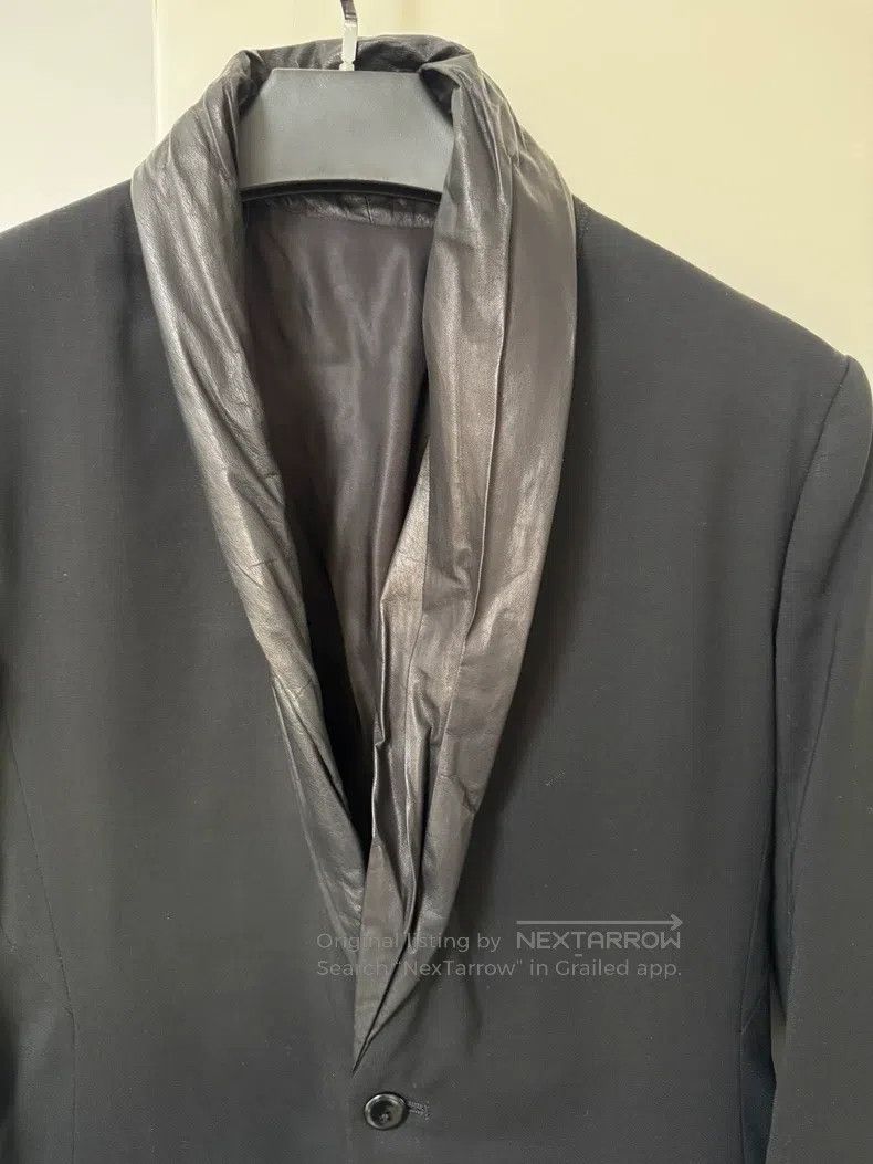 Rick Owens Rick Owens Ruffled green collar blazer jacket Size US M / EU 48-50 / 2 - 4 Thumbnail