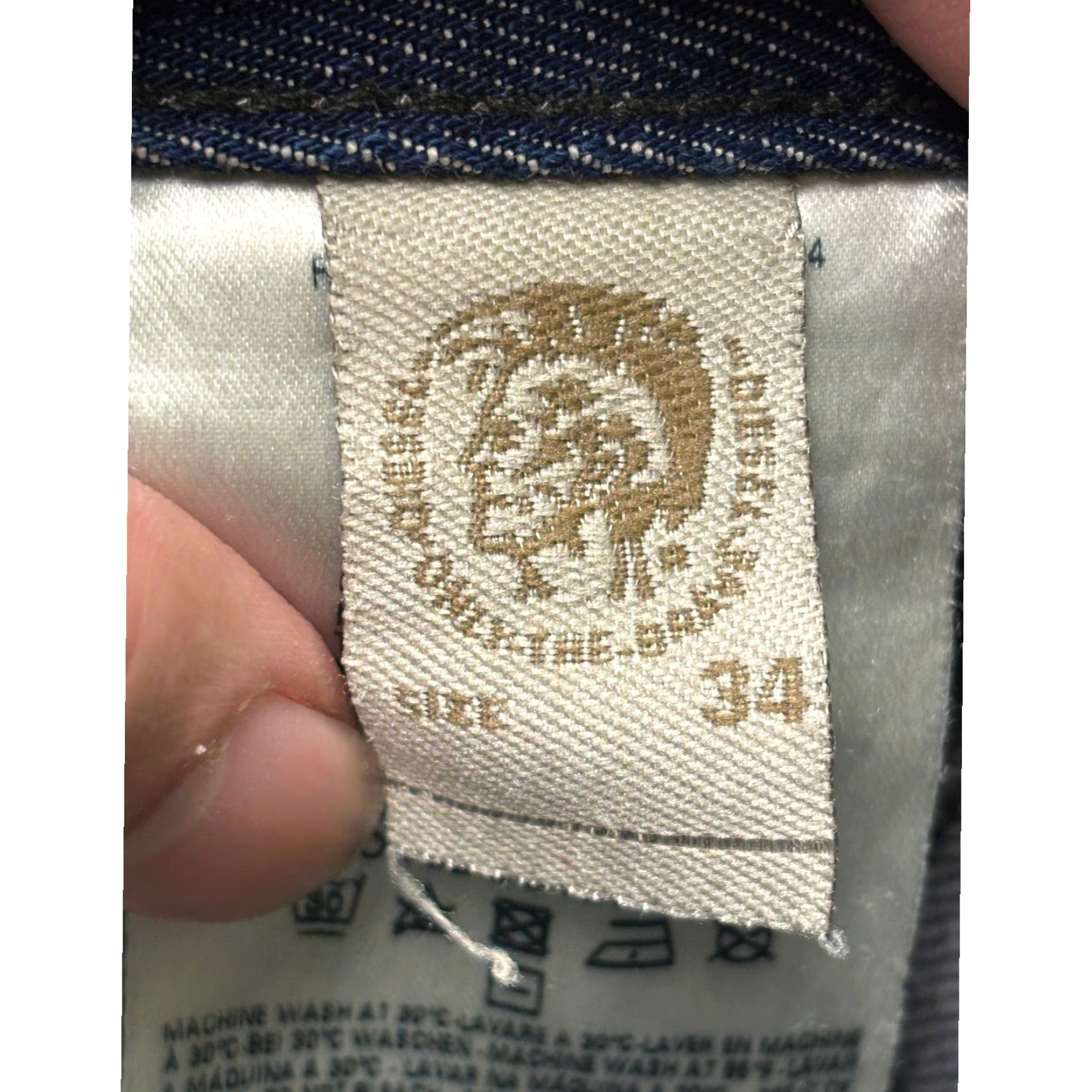 Diesel DIESEL Buster Jeans Mens 36x32 Regular Slim Tapered Dark Wash Denim Size US 36 / EU 52 - 6 Thumbnail