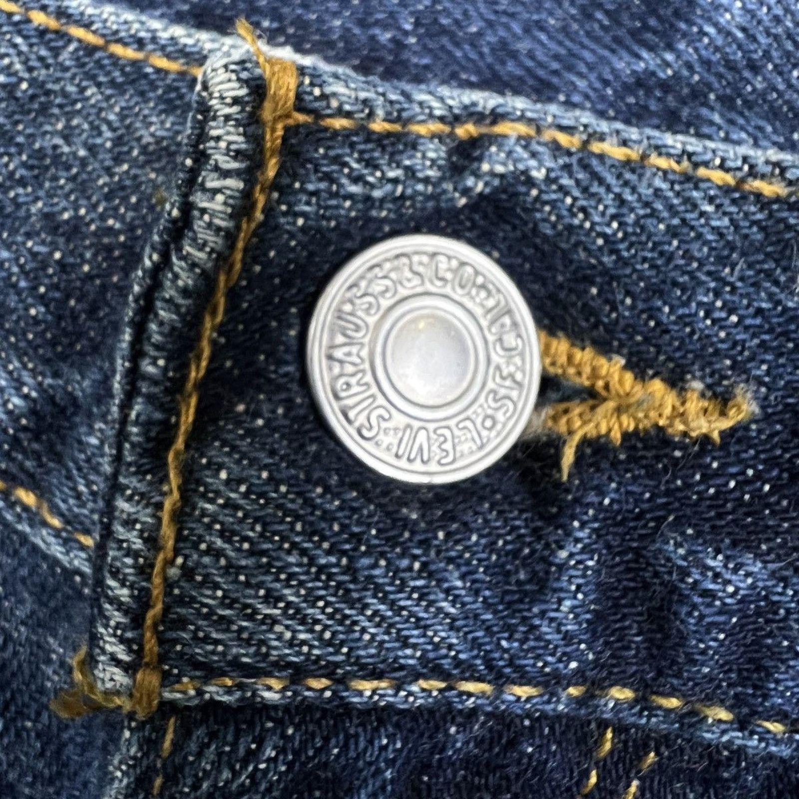 Levi's × Vintage Vintage Levi's 501 Jeans 29x34 Straight Leg 90s Denim Pants Size US 32 / EU 48 - 3 Thumbnail