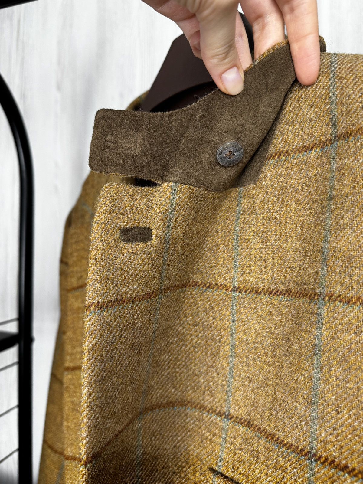 Holland & Holland Holland & Holland checkered tweed hunting blazer jacket 58 Size US XXL / EU 58 / 5 - 11 Thumbnail
