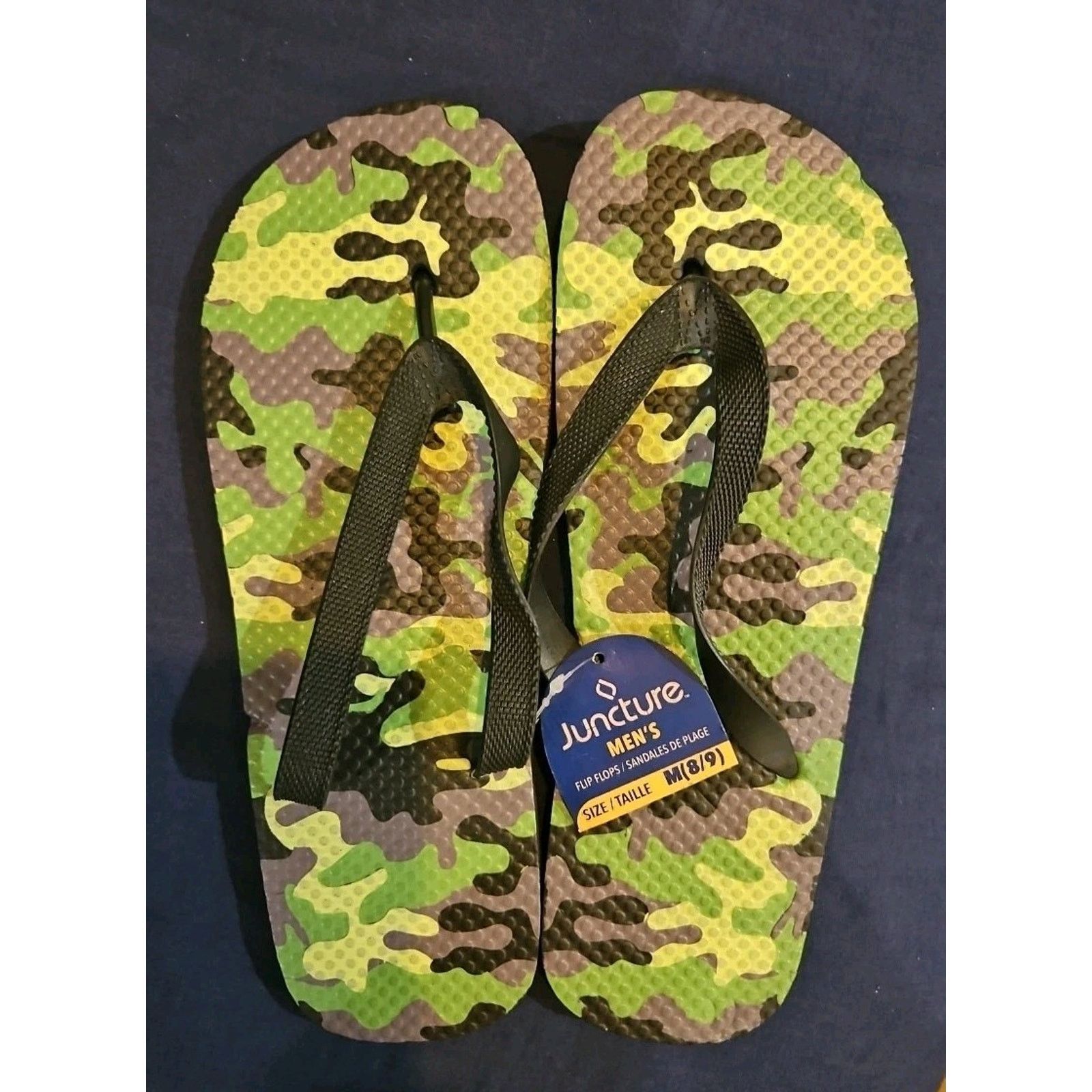 Other Juncture Men's 8/9 Flip Flops / Sandals Size US 9 / IT 39 - 2 Thumbnail