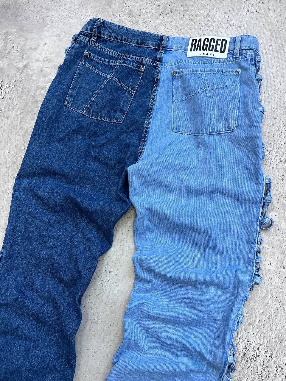 If Six Was Nine × JNCO × Japanese Brand Rare Design Vintage Japanese Brand Kingway Cargo Jeans 1990s Size US 34 / EU 50 - 10 Thumbnail
