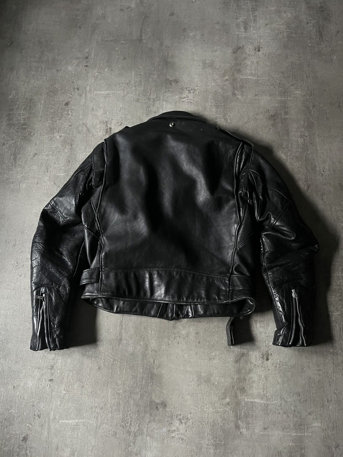 Schott Vintage Schott perfecto ramones leather jacket black Size US S / EU 44-46 / 1 - 11 Thumbnail