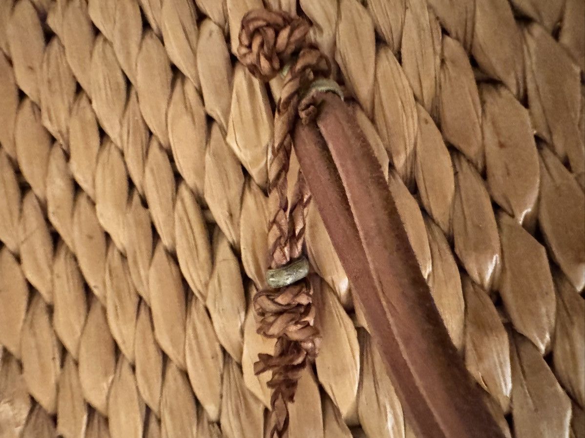 Native Native Leather & Snakeskin handmade belt Size ONE SIZE - 4 Thumbnail