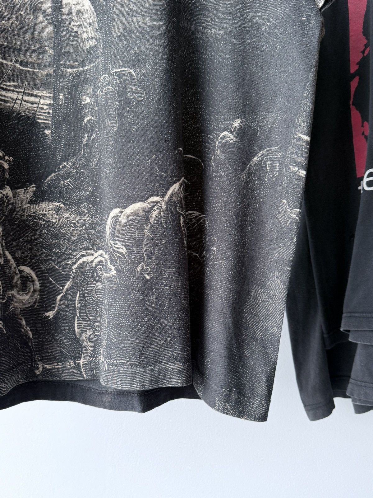 Vintage Vintage 90s Gustave Dore Jesus AOP Art T-Shirt Tee Size US L / EU 52-54 / 3 - 8 Thumbnail