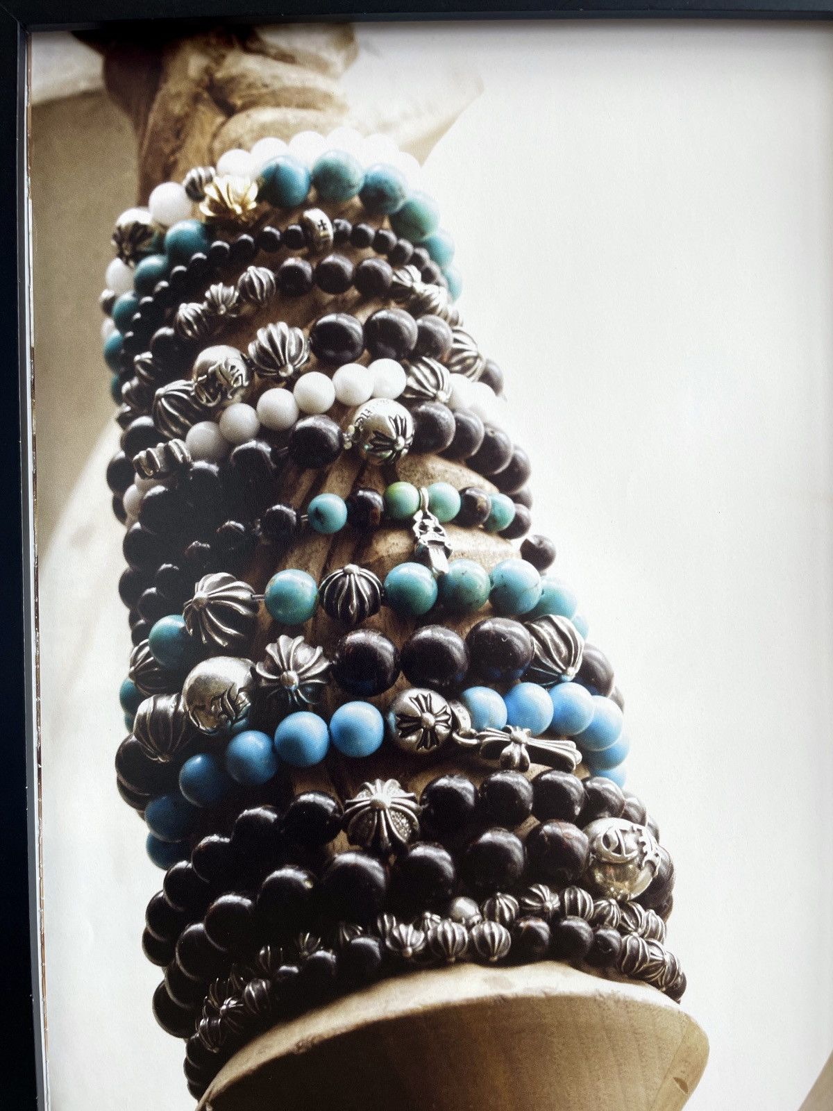 Chrome Hearts Chrome Hearts beads 9x11 Framed poster rare Size ONE SIZE - 2 Thumbnail