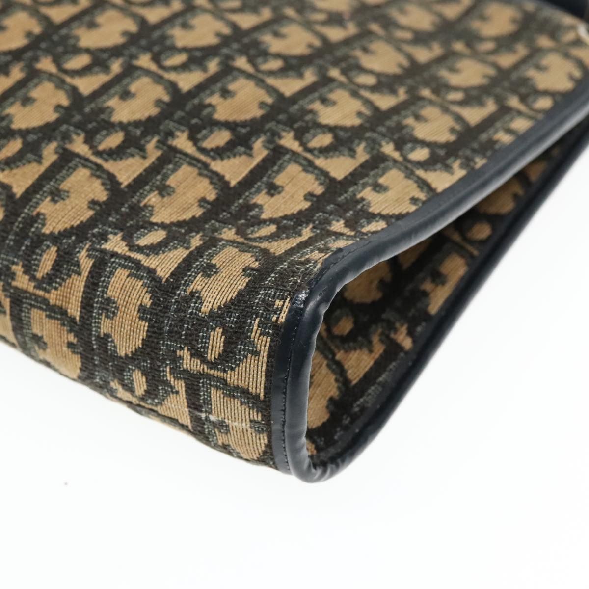 Dior DIOR Trotter Canvas Shoulder Bag Navy Size ONE SIZE - 10 Thumbnail