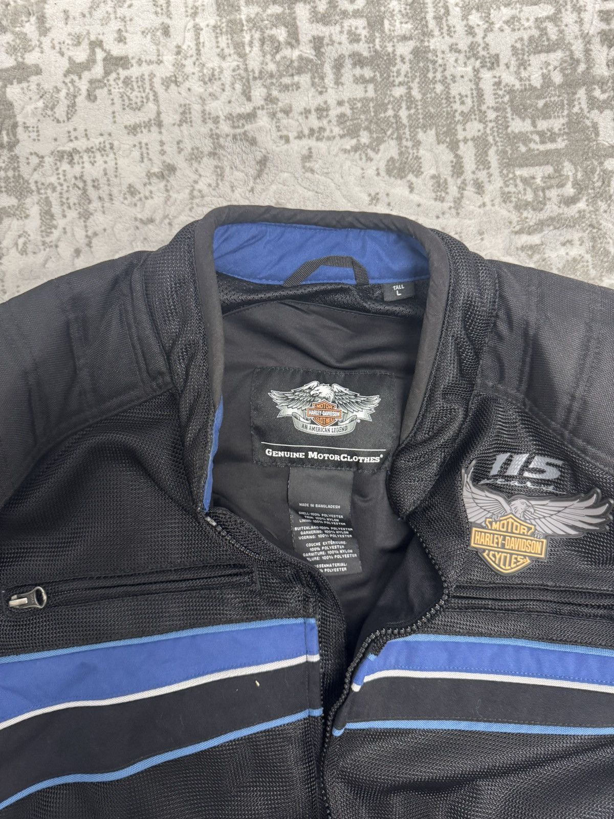 Harley Davidson MEN HARLEY DAVIDSON 115thANNIVERSARY MOTORCYCLE JACKET MEN L Size US L / EU 52-54 / 3 - 5 Thumbnail