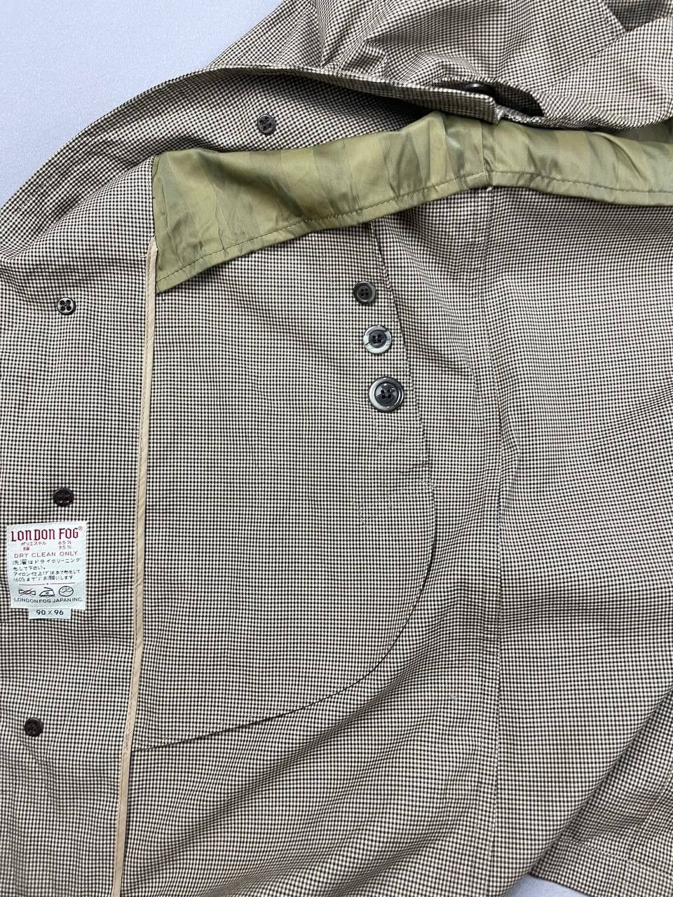 London Fog Vintage LONDON FOG Checked Over Trench Coats Size US M / EU 48-50 / 2 - 9 Thumbnail