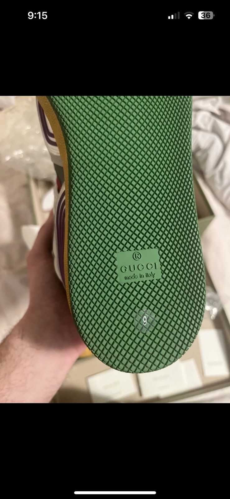 Gucci Gucci Basketball high top sneakers Size US 9 / EU 42 - 7 Thumbnail