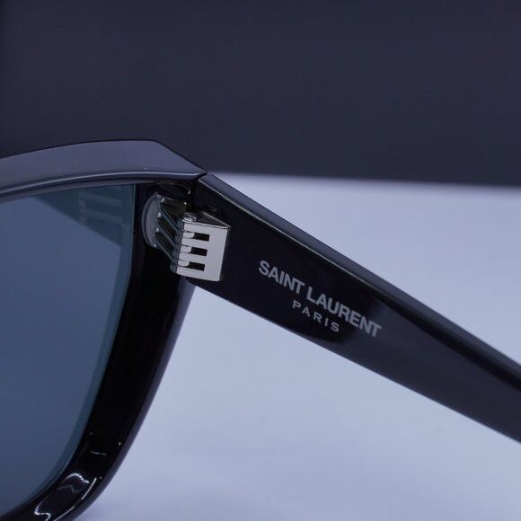 Saint Laurent Paris Saint Laurent SL 758 001 Sunglasses Black Cat Eye Frame Size ONE SIZE - 8 Thumbnail