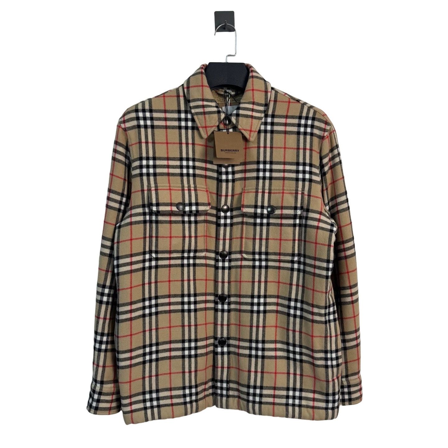 Burberry Burberry Classic Check Wool-Blend Jacket Size S Size US S / EU 44-46 / 1 - 1 Thumbnail