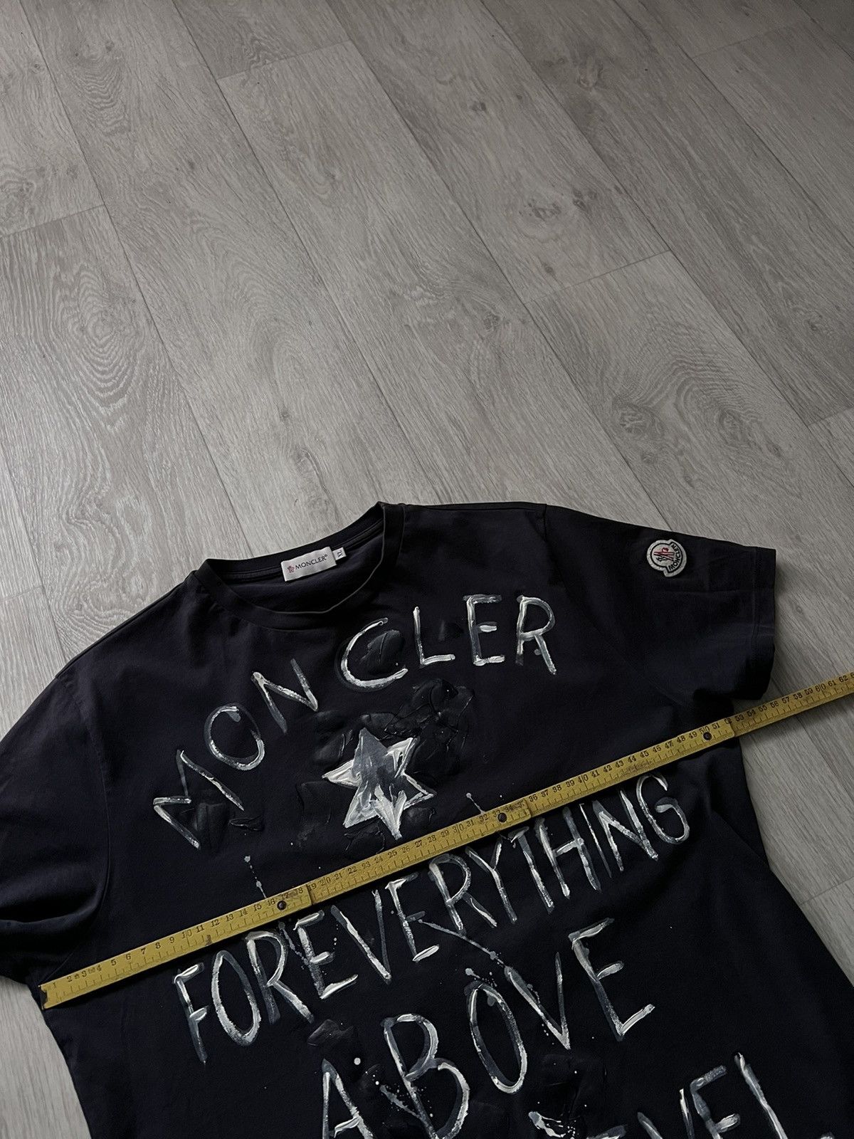 Moncler Moncler Foreverything Above Sea Level T Shirt Logo Size US S / EU 44-46 / 1 - 15 Thumbnail