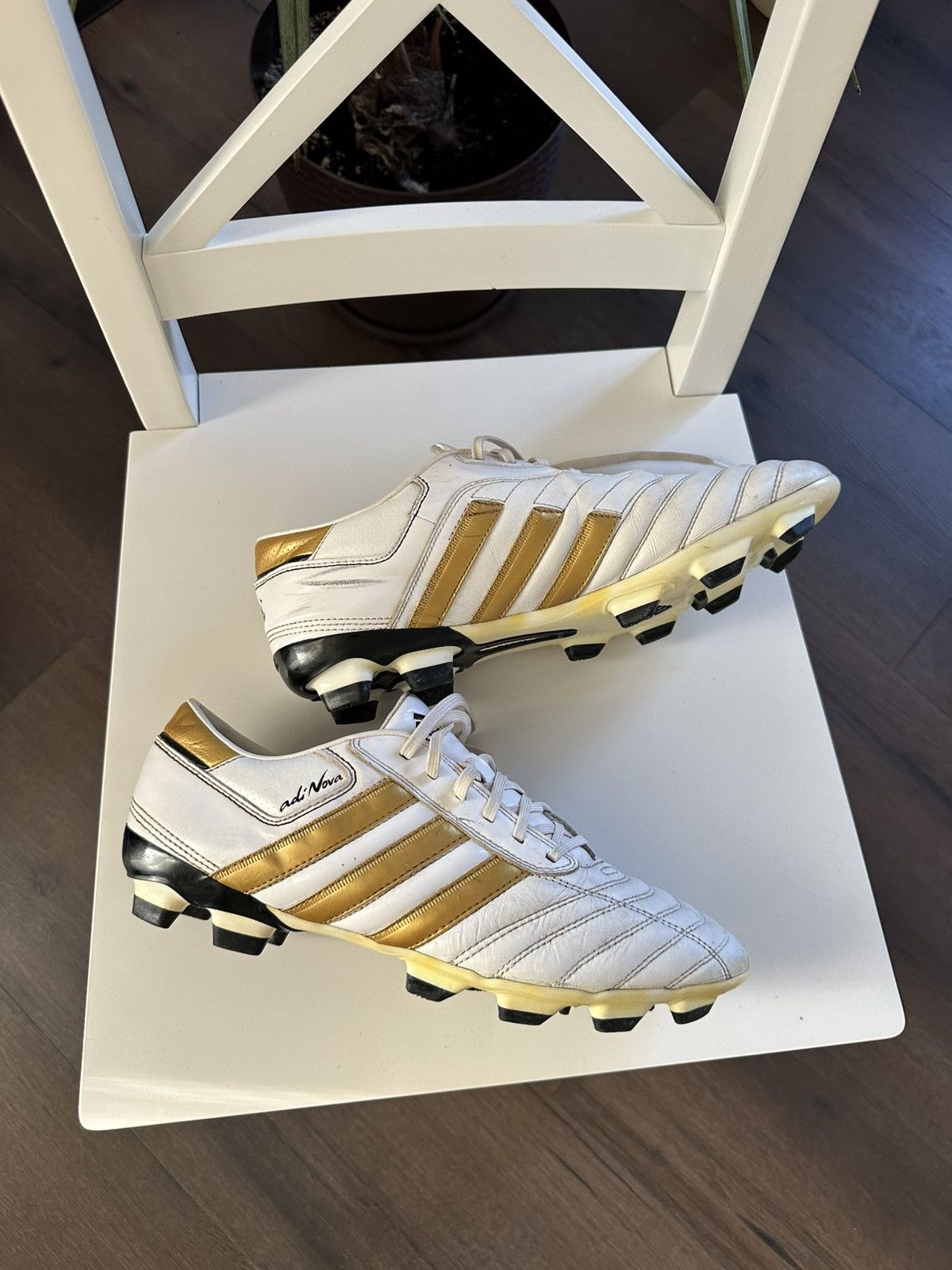 Adidas Vintage Adidas BlueNova Shoes White Size US 11 / EU 44 - 2 Thumbnail