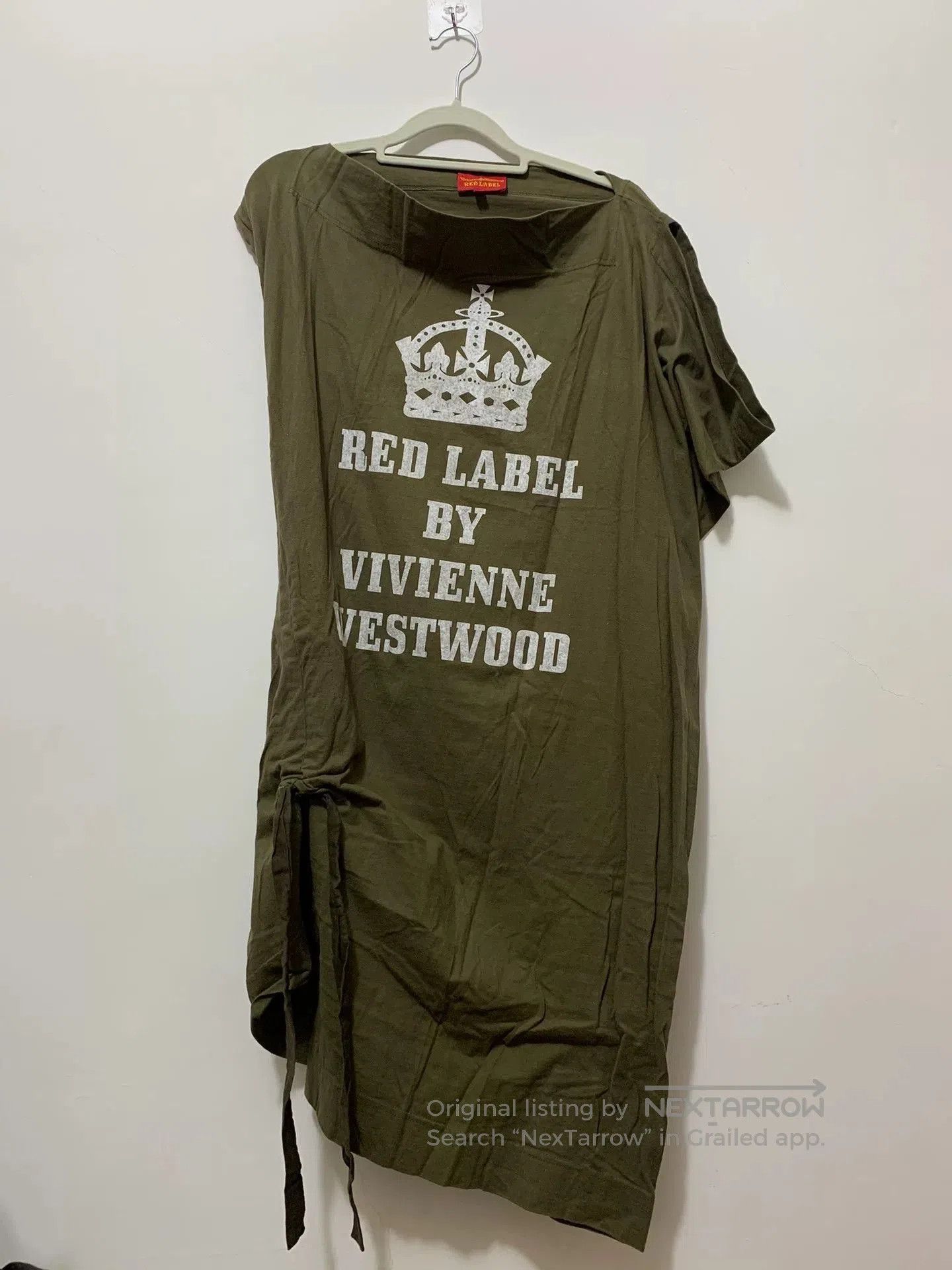 Vivienne Westwood Vivienne Westwood Army Green Cowl Neck Dress. Size M / US 6-8 / IT 42-44 - 5 Thumbnail