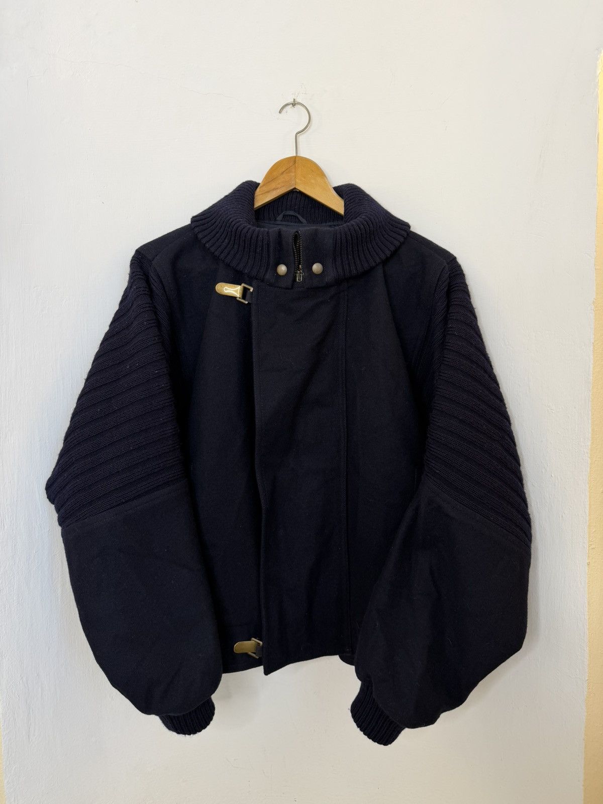Ermenegildo Zegna Vintage Archive 80s Ermenegildo Zegna Yachting Wool Jacket Size US M / EU 48-50 / 2 - 1 Thumbnail