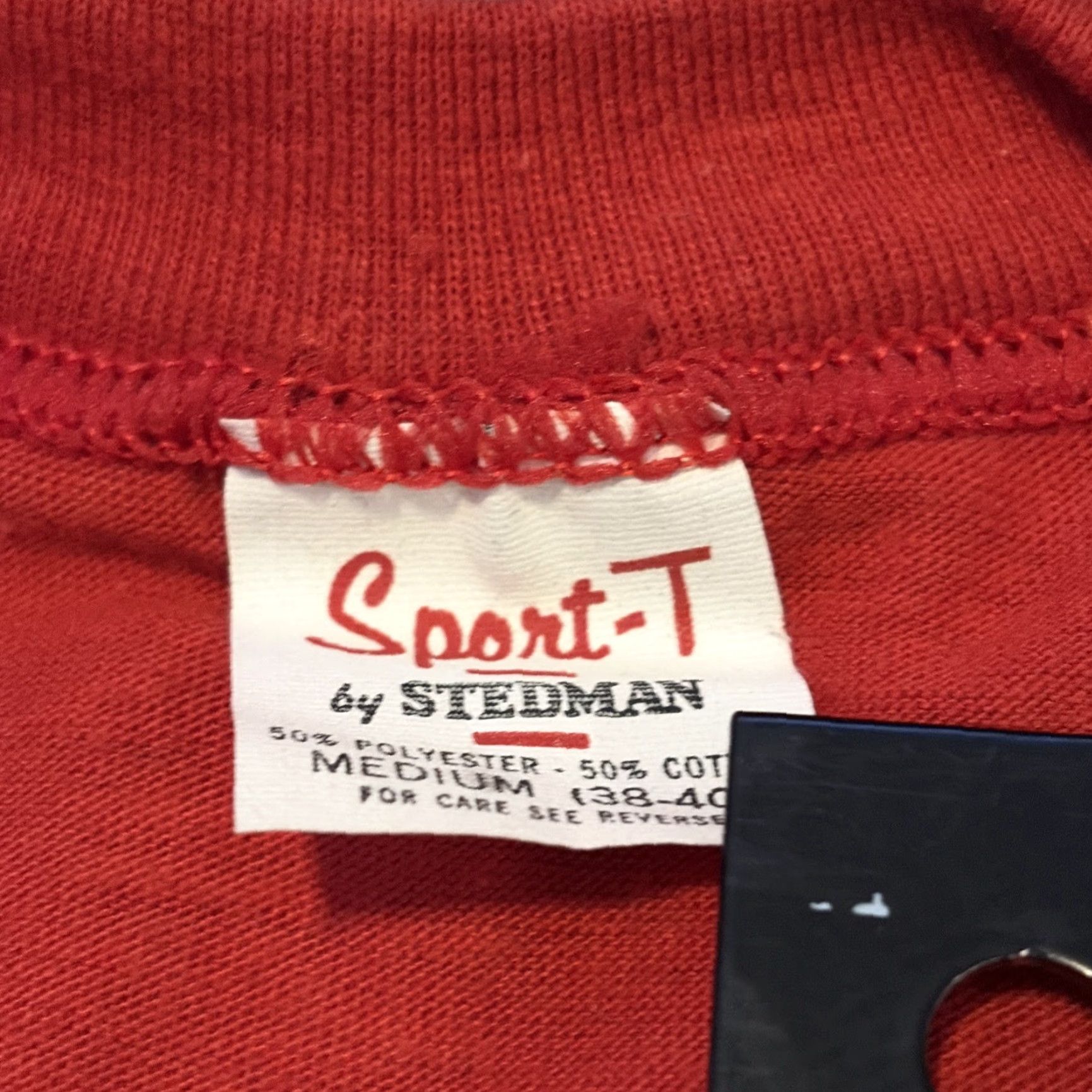 Logo 7 VINTAGE Coca Cola Korea Korean Logo Red White T-Shirt Stedman M Unisex Adults Medium Logo 1970s Size US M / EU 48-50 / 2 - 6 Thumbnail