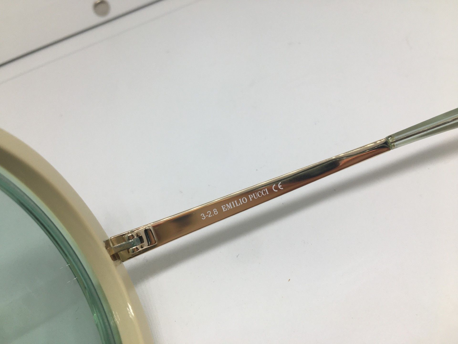 Emilio Pucci MOD EMILIO PUCCI OVERSIZED ROUND JACKIE O style Sunglasses Size ONE SIZE - 3 Thumbnail