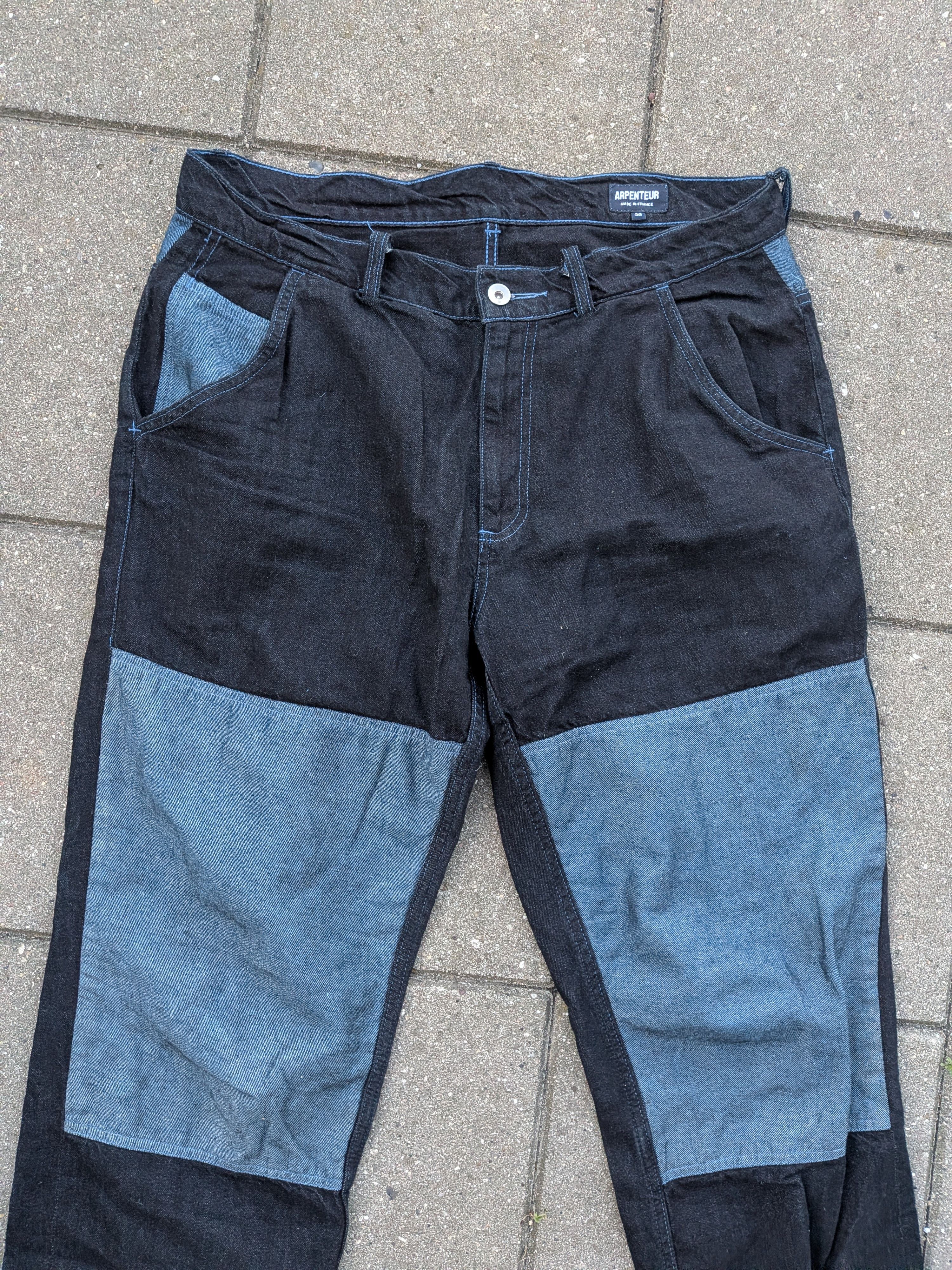 Arpenteur Arpenteur Woad Dyed 70/30 Cotton Linen Pants Size US 36 / EU 52 - 2 Thumbnail