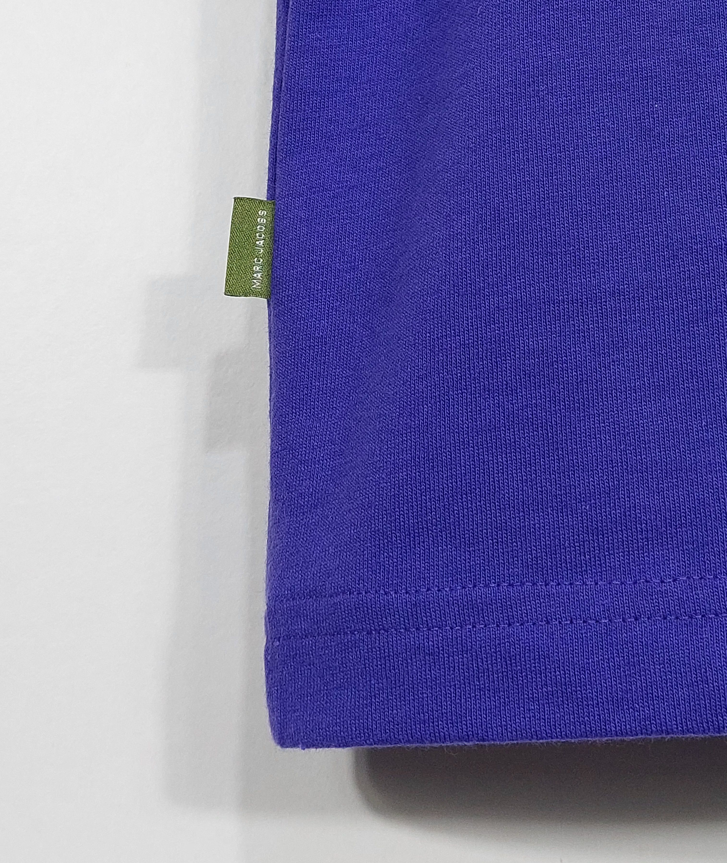 Heaven by Marc Jacobs techno print cotton tshirt - purple L Size US L / EU 52-54 / 3 - 8 Thumbnail
