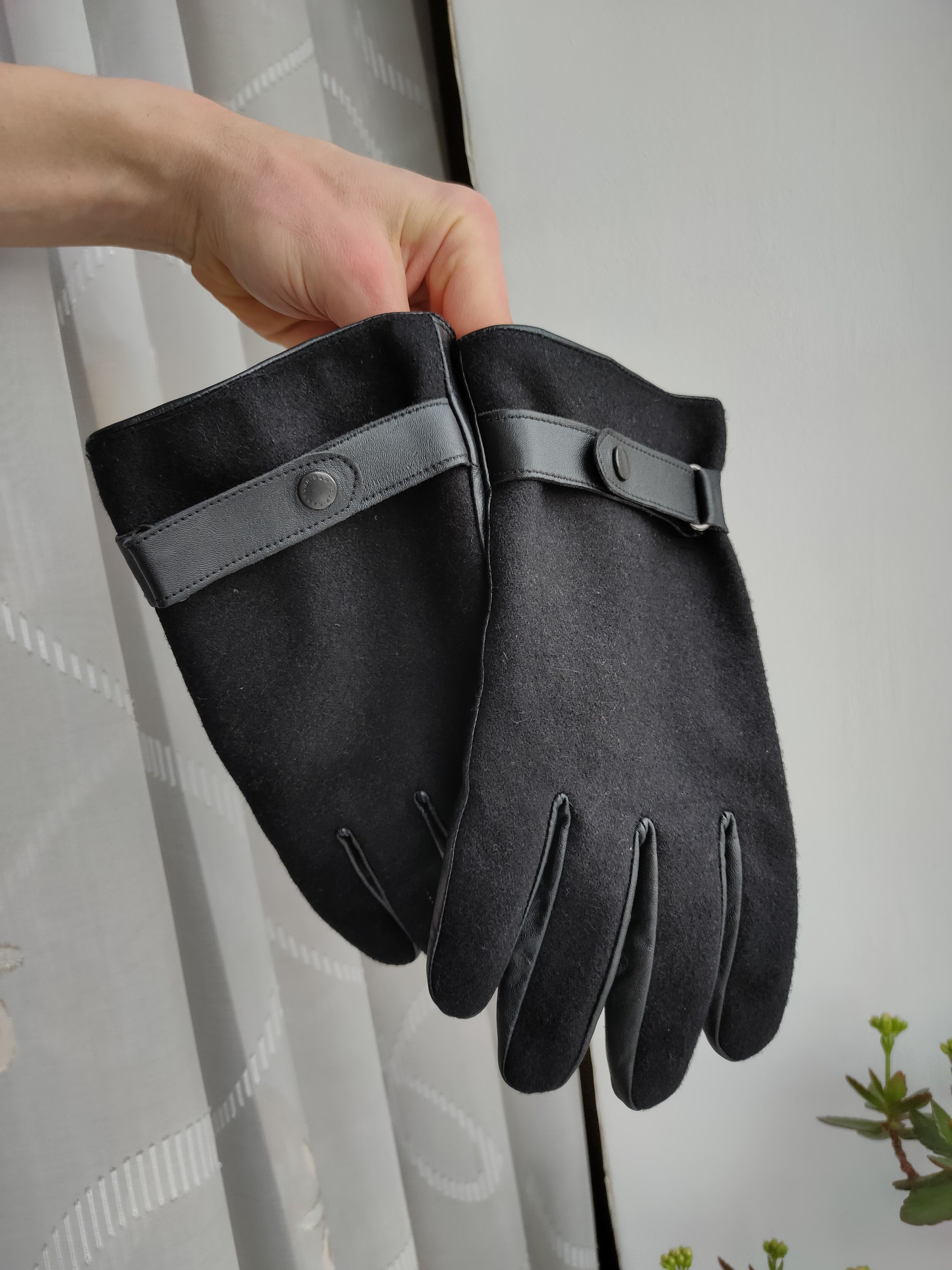 Barbour Barbour leather gloves barbour woolen gloves L-XL Size ONE SIZE - 9 Thumbnail