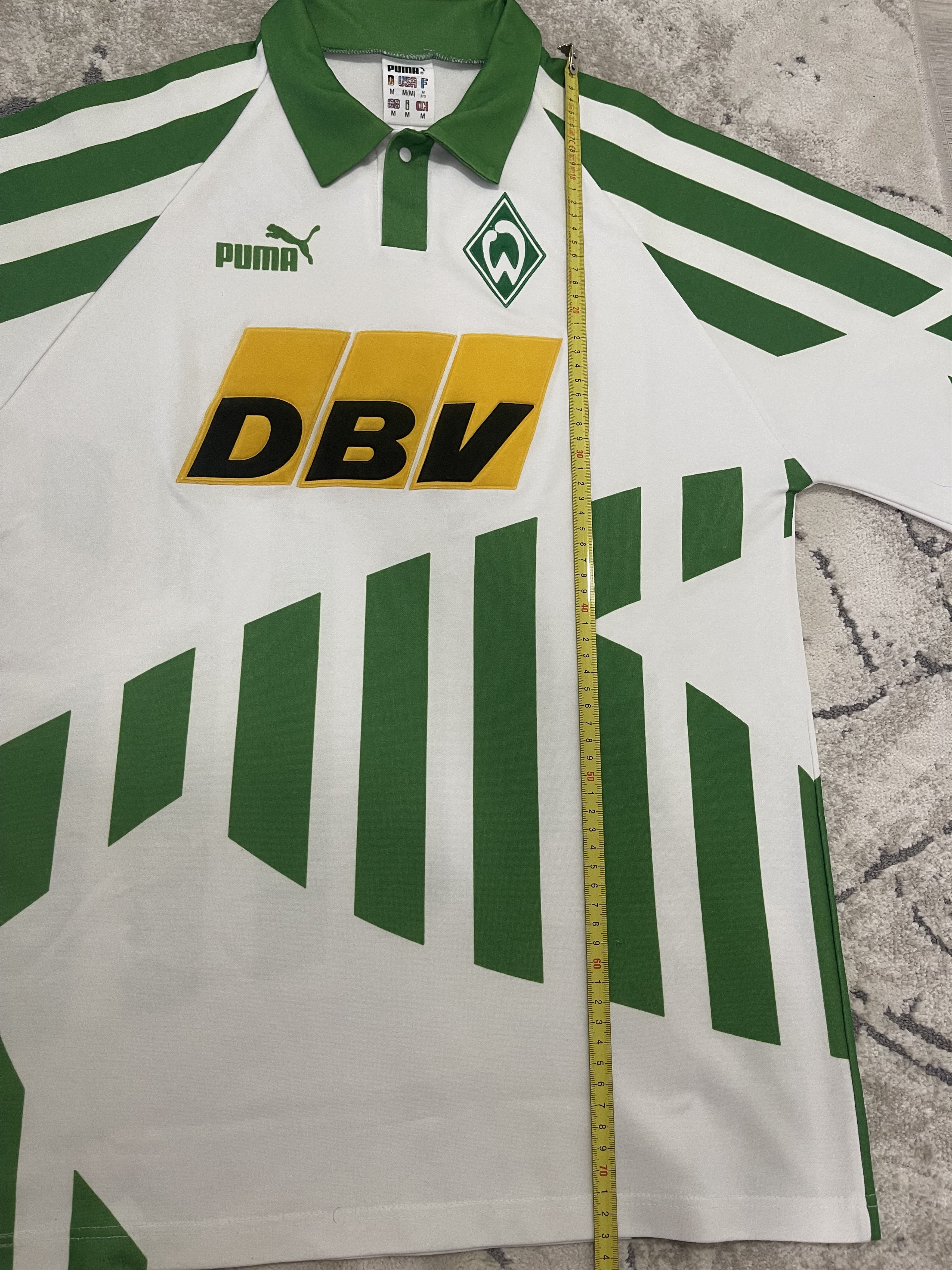 Puma Puma Werder Bremen DBV 94/95 Jersey Vintage M Germany Size US M / EU 48-50 / 2 - 13 Thumbnail
