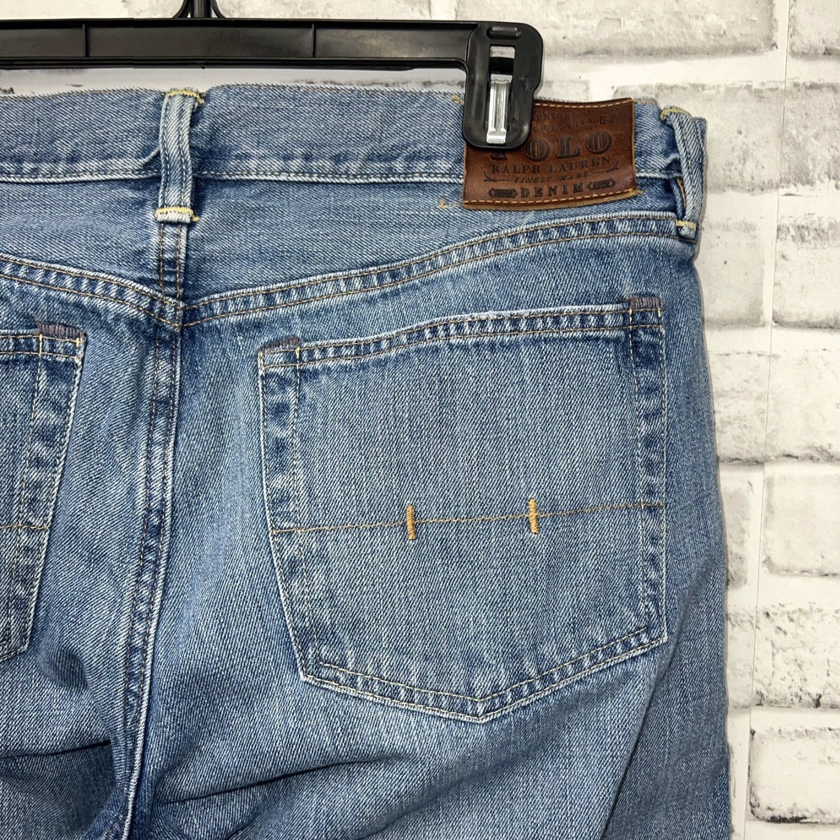 Polo Ralph Lauren POLO RALPH LAUREN Blue Jeans Straight Regular Mens Size 34x30 Size US S / EU 44-46 / 1 - 3 Thumbnail