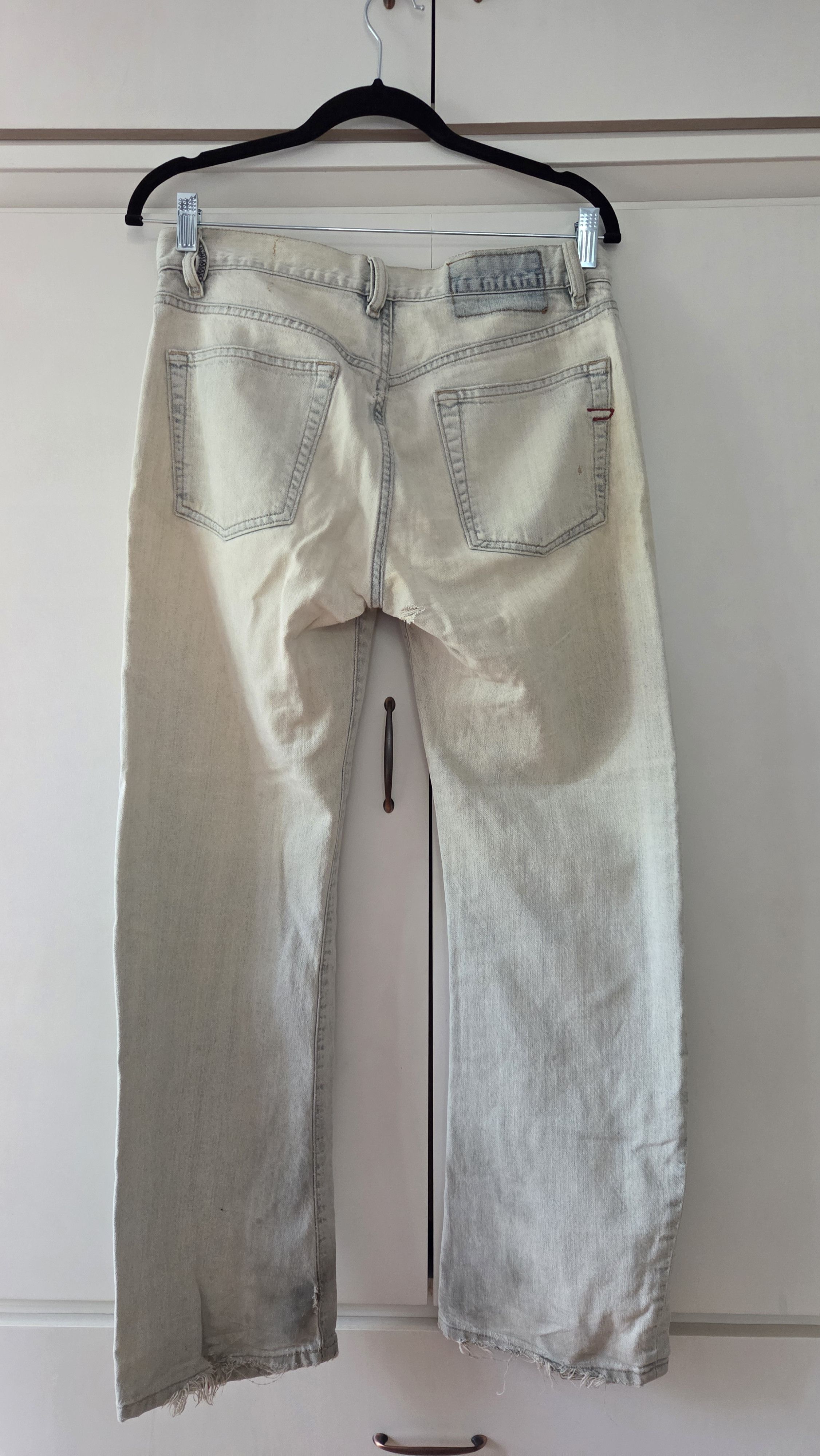 Diesel Diesel Men’s Jeans 32x29 – Light Sand Wash Size US 32 / EU 48 - 14 Thumbnail