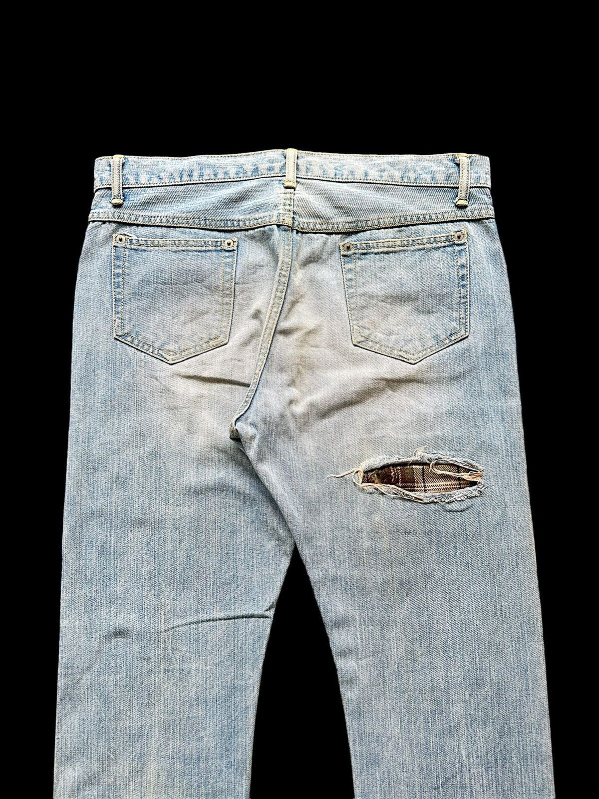 Japanese Brand 00's Rinn Fooun Purple by Takeshi Wakabashi rework jeans Size US 35 - 4 Thumbnail