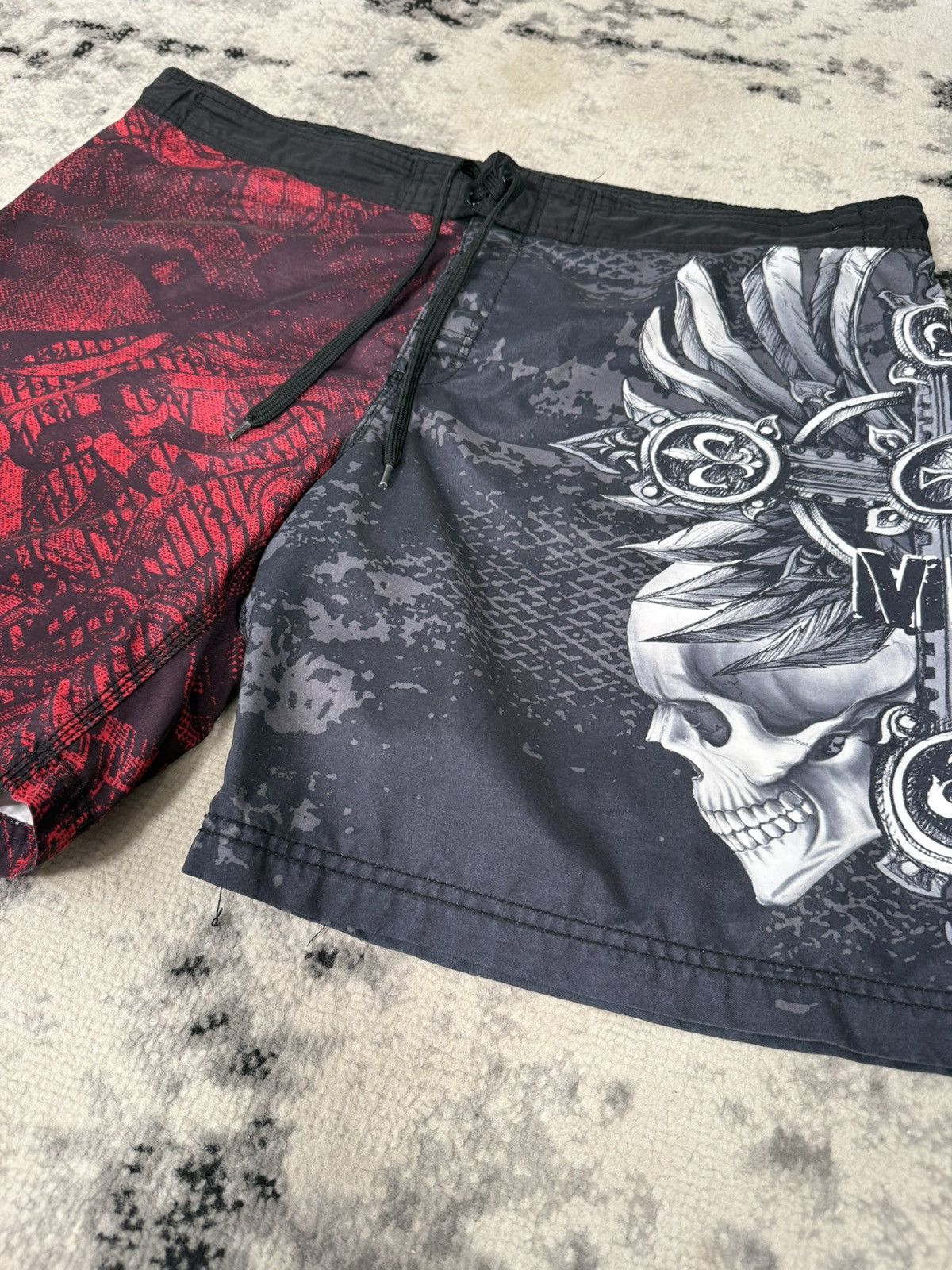 Vintage Y2K MMA Elite Surfer Shorts Size US 38 / EU 54 - 3 Thumbnail