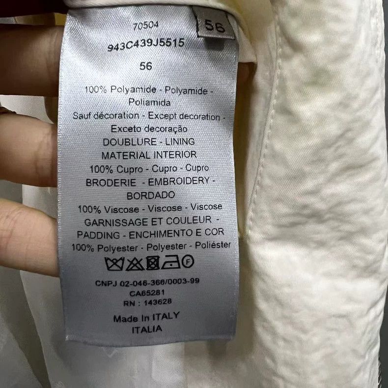Dior Dior Travis Scott co-branded limited embroidered logo lette Size US XL / EU 56 / 4 - 4 Thumbnail