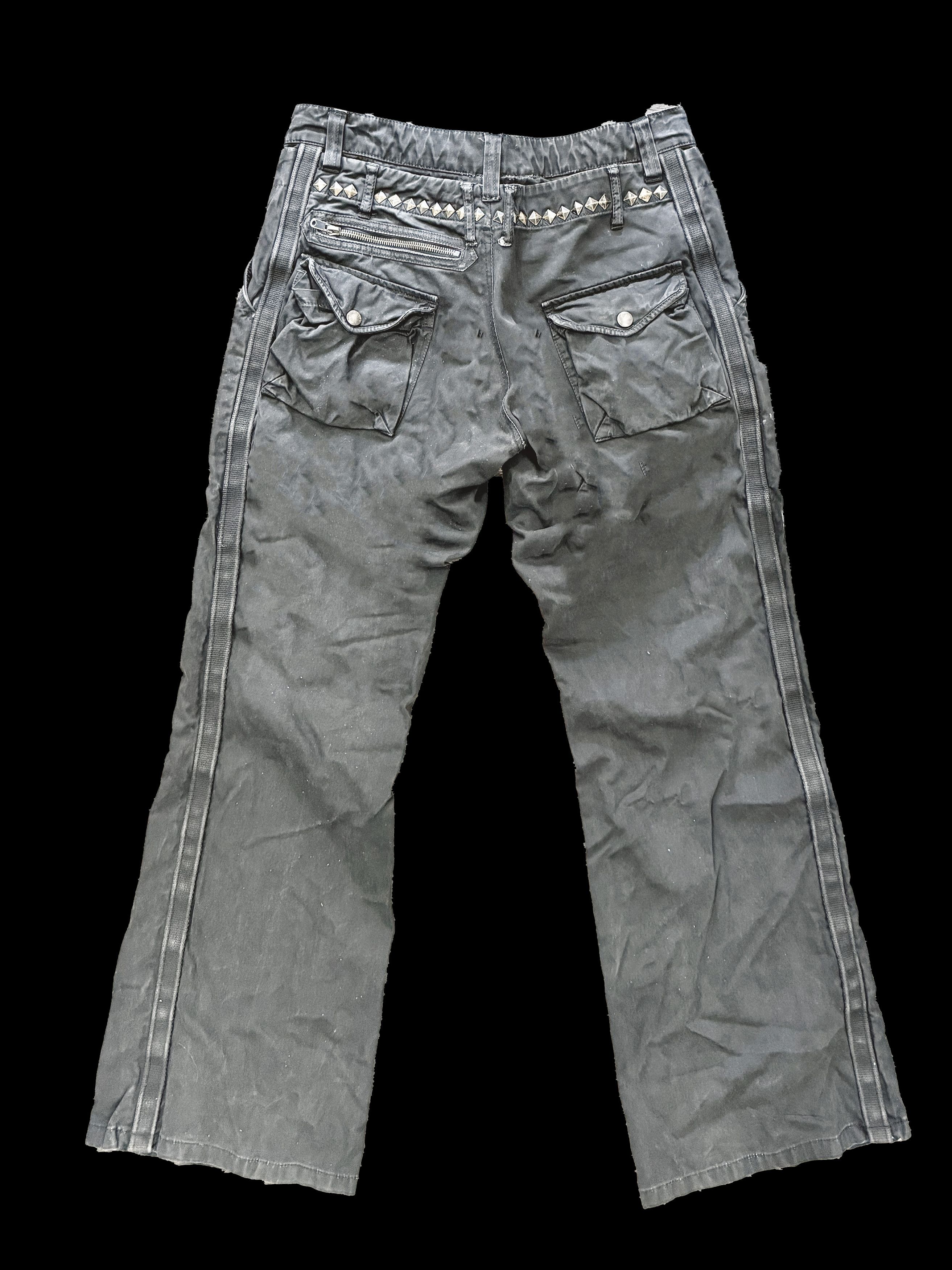 Kiminori Morishita Japan Kiminori Morishita mens studded cargo pants Size US 30 / EU 46 - 3 Thumbnail