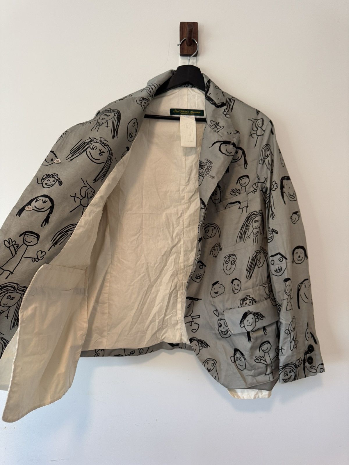 Paul Harnden Shoemakers Face Printed Pocket Blazer XXL Size US XXL / EU 58 / 5 - 5 Thumbnail