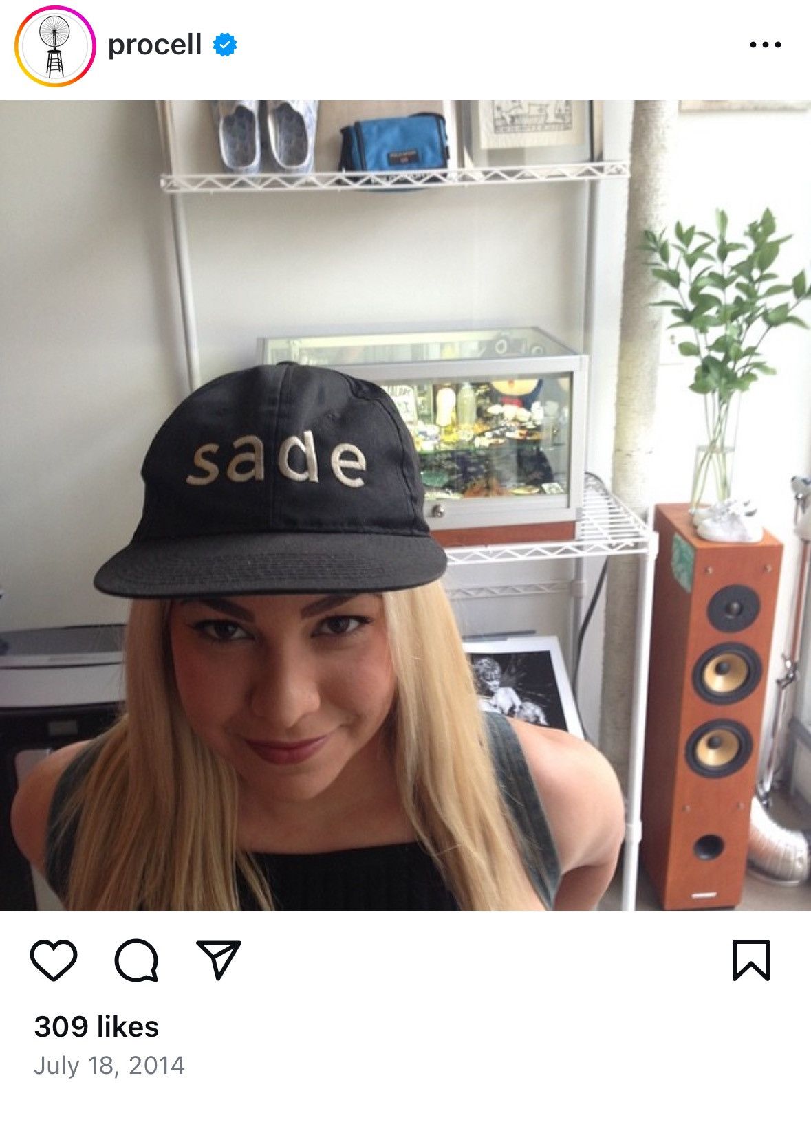 Vintage Sade Lovers Rock Live 2001 Tour Hat – For All To Envy