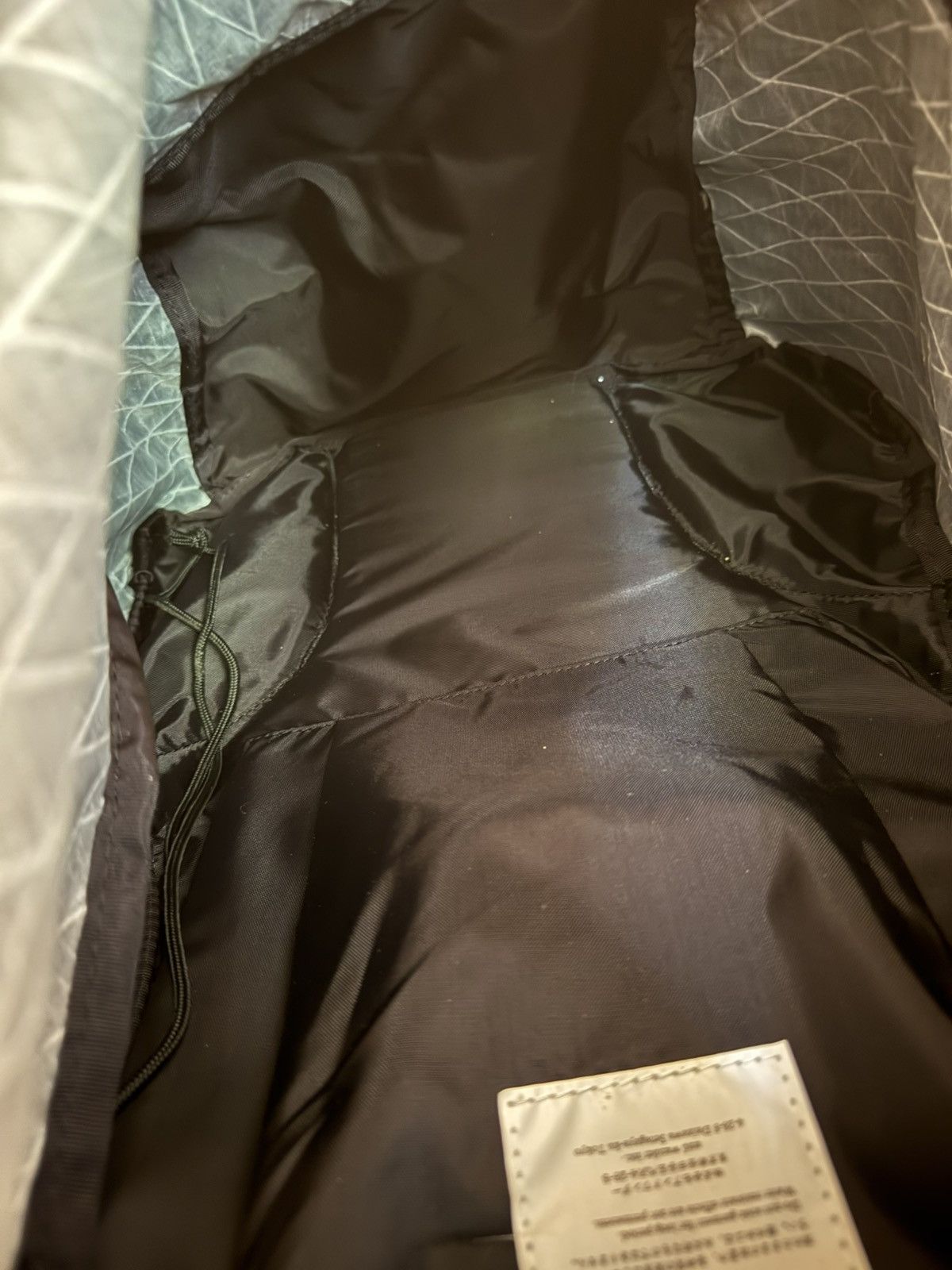 And Wander and wander Ecopak X Pac 45L Backpack Black Zip From Japan Size ONE SIZE - 8 Thumbnail