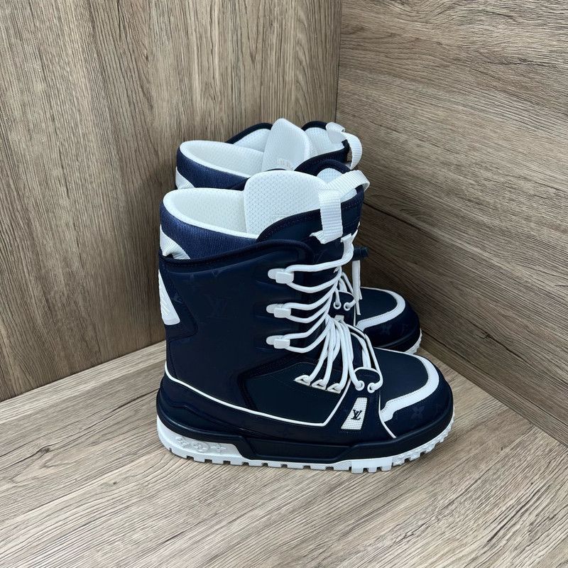 Louis Vuitton Louis Vuitton Blue Trainer Snow Boots for Men 0079 Size US 7.5 / EU 40-41 - 1 Thumbnail