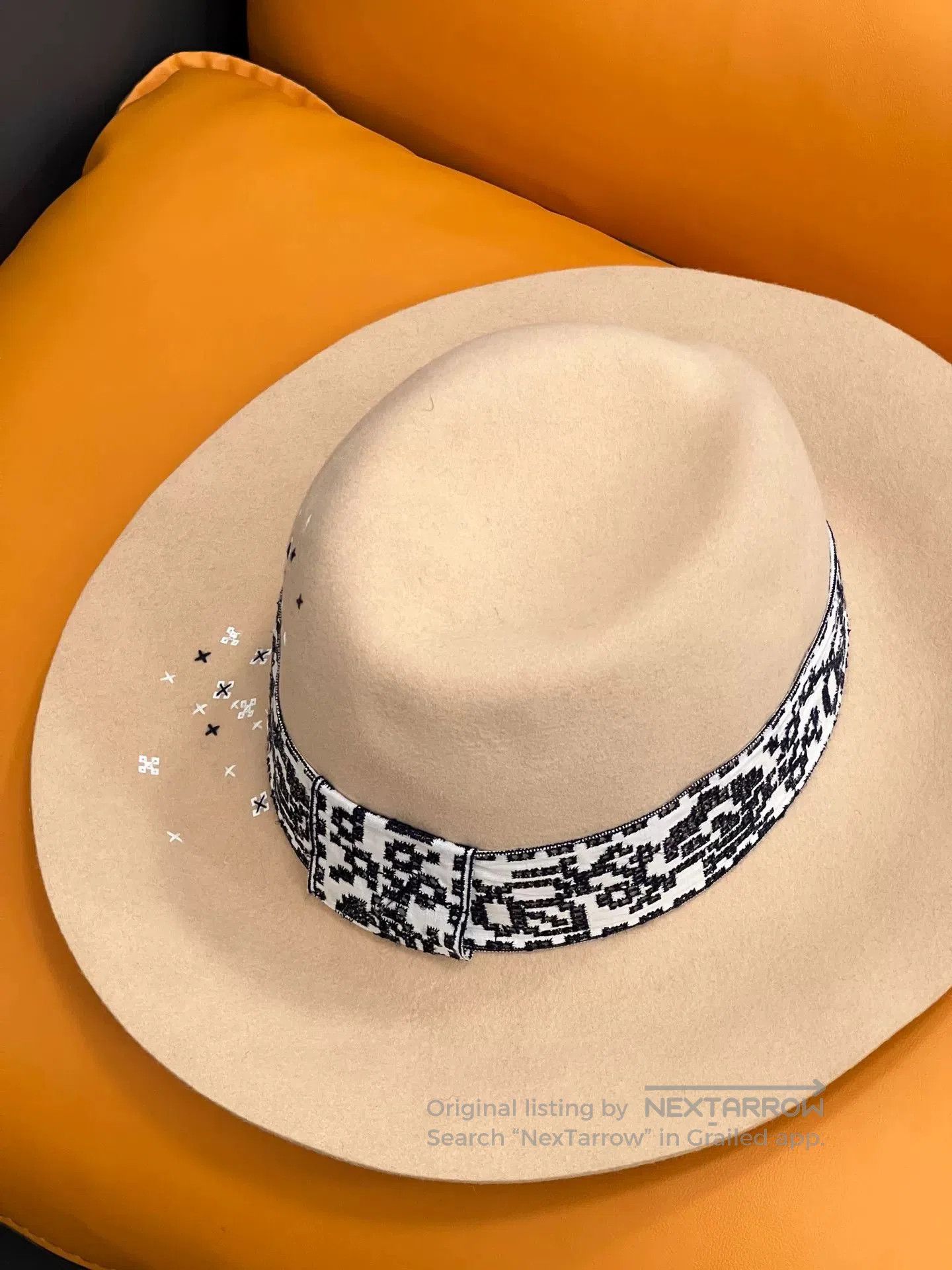 Maison Michel Maison Michel Beige Hat for Women. Size ONE SIZE - 1 Thumbnail
