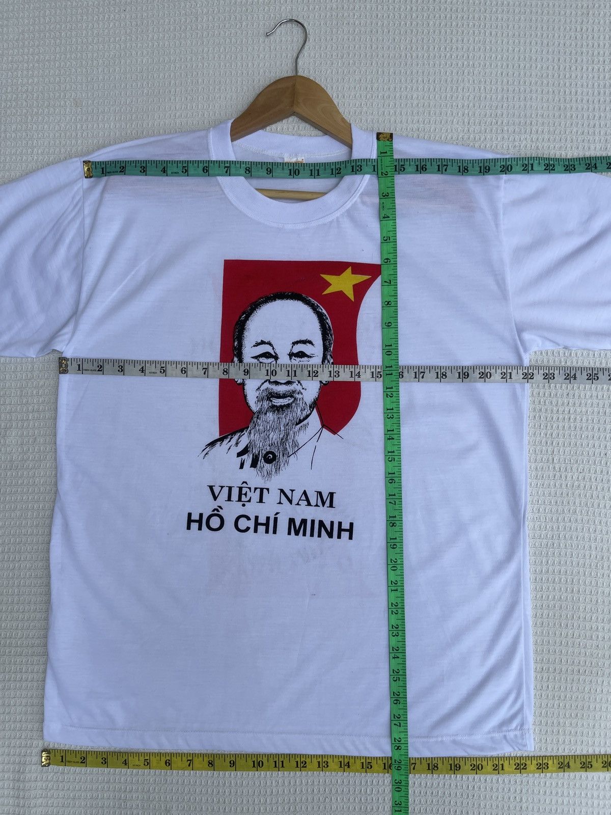 Vintage Rare🔥Vintage 90s Dictator President Vietnam Ho Chi Minh Size US XL / EU 56 / 4 - 8 Thumbnail