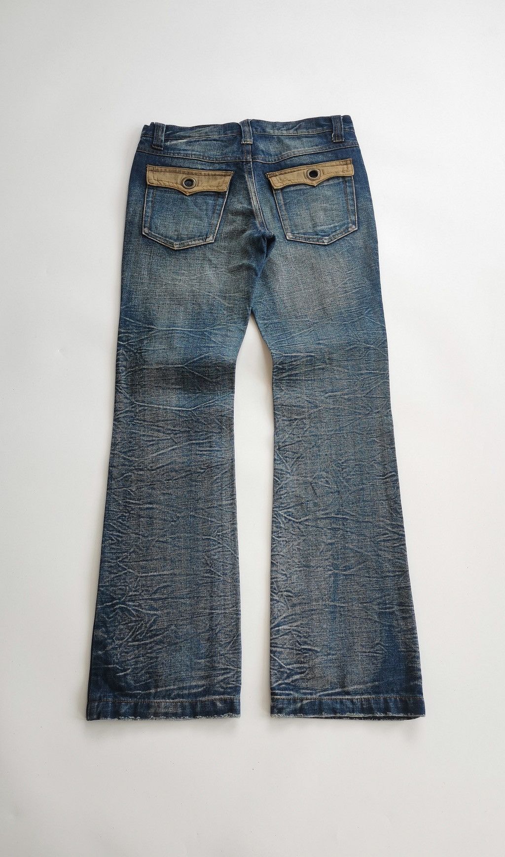 Tornado Mart Bootcut Nouveau Brillant Homme Denim Jeans Size US 30 / EU 46 - 5 Thumbnail