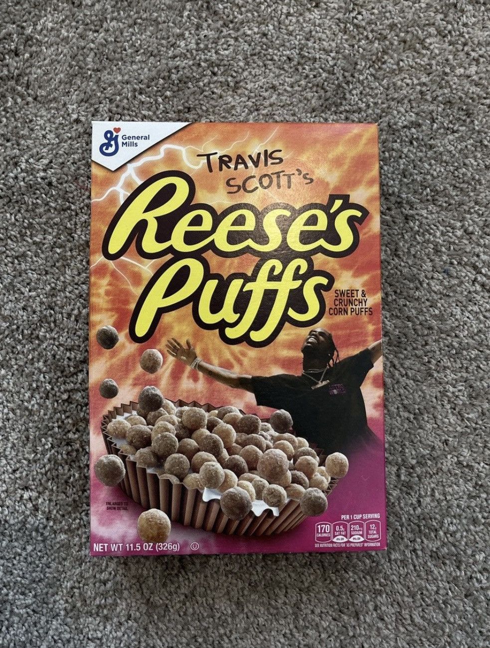 Hype × Other × Travis Scott Travis Scott Reese’s Puffs | Grailed