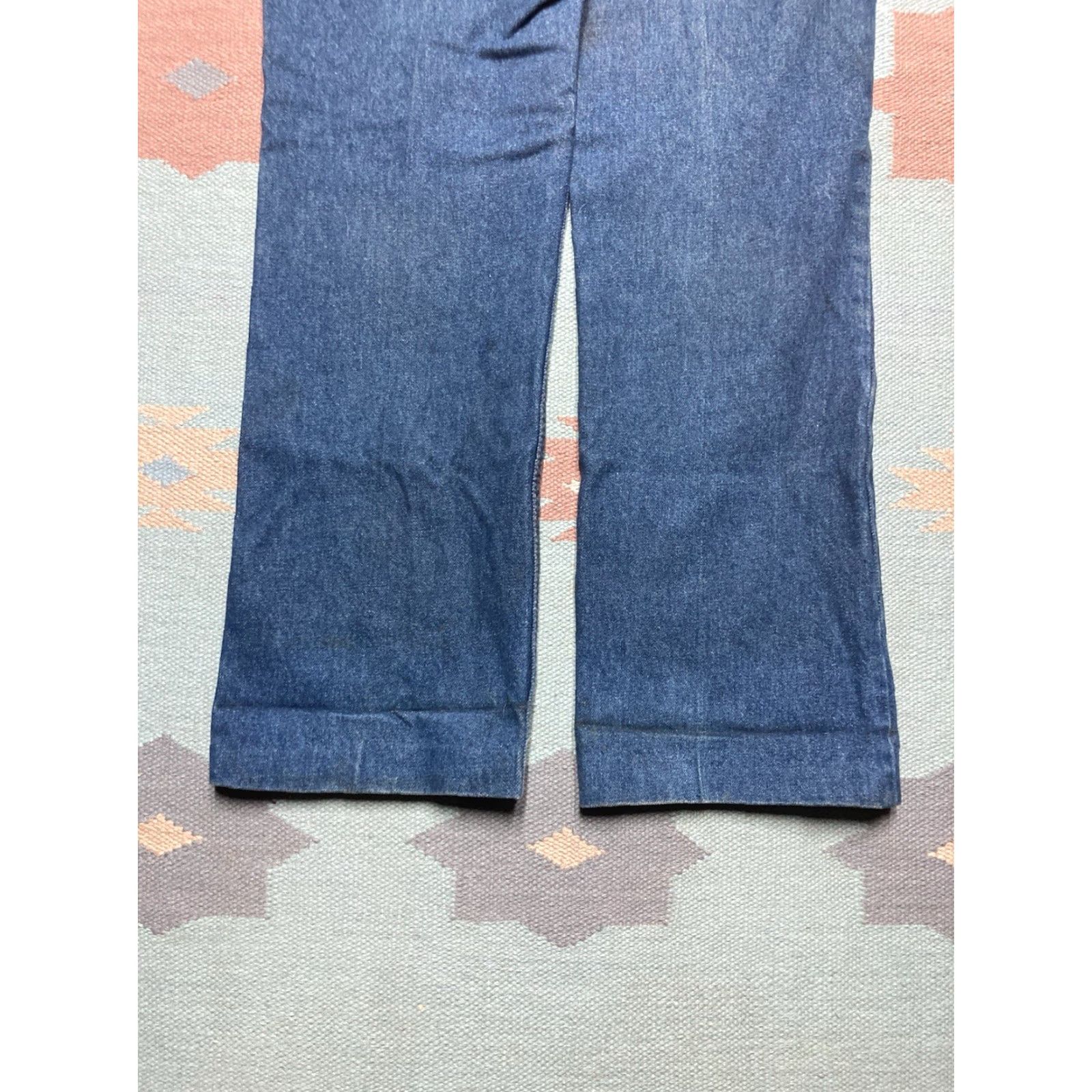 Levi's VINTAGE Levi’s 517 Jeans Dark Wash Denim Bootcut Orange Tab 34x28 Mens Size US 34 / EU 50 - 2 Thumbnail