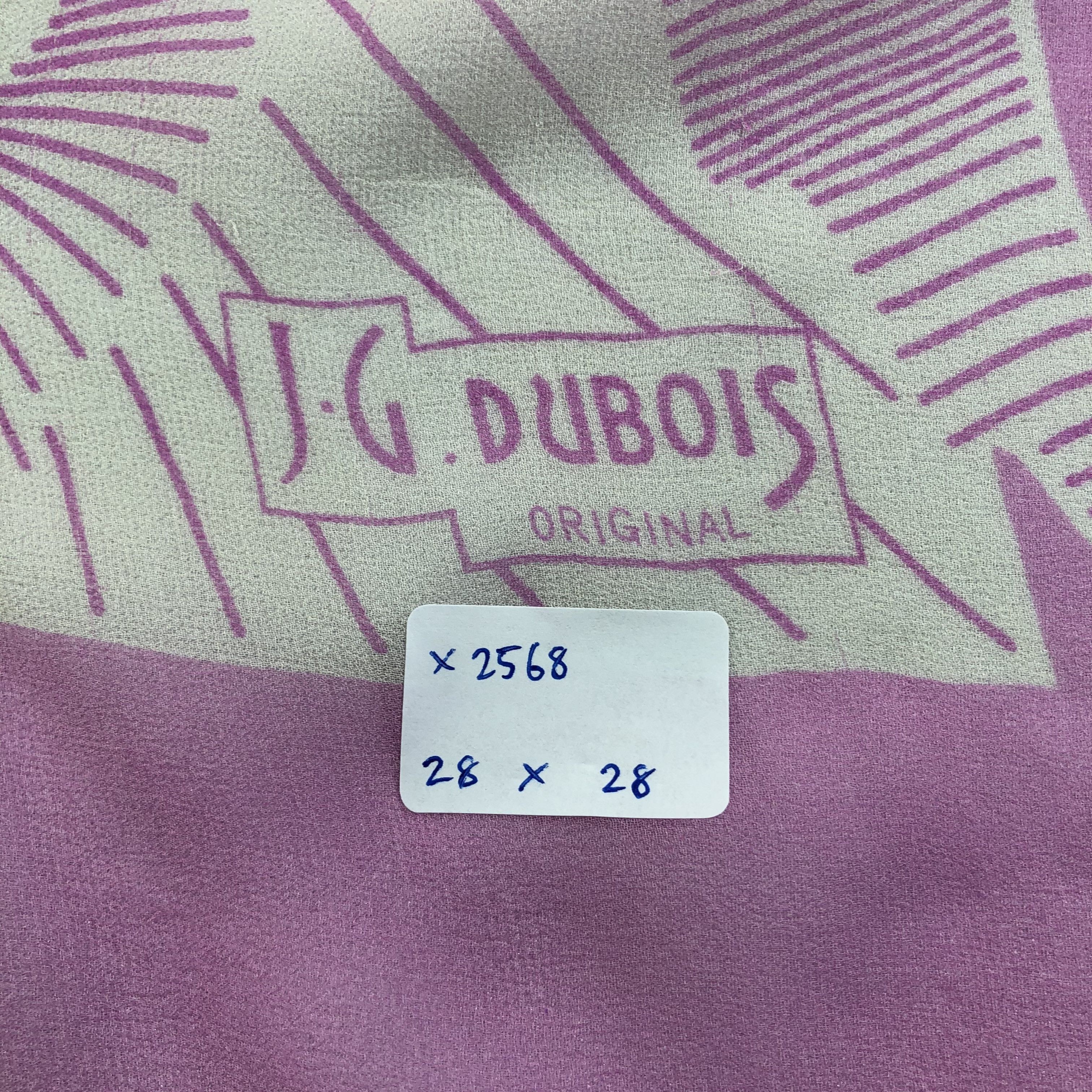 Vintage Vintage J.G Dubois Silk Scarf Size ONE SIZE - 7 Thumbnail