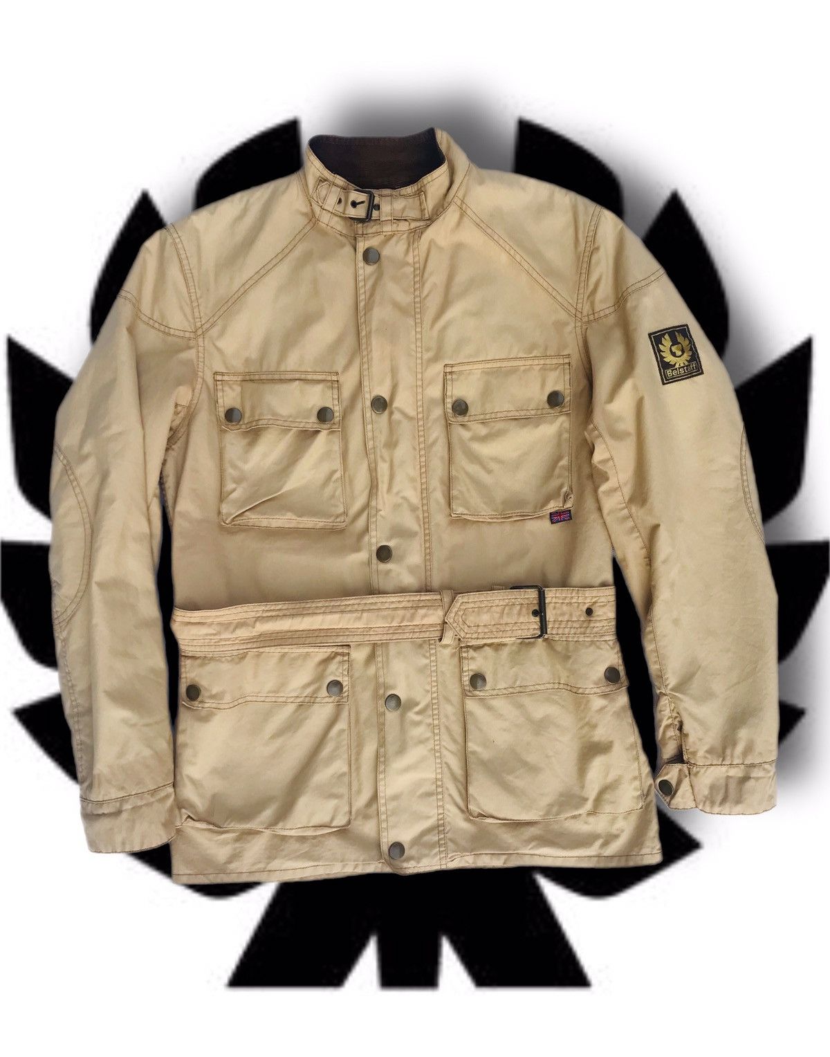 Barbour Belstaff Gold Rider Light Jacket Motorcycle Roadmaster Size US M / EU 48-50 / 2 - 1 Thumbnail