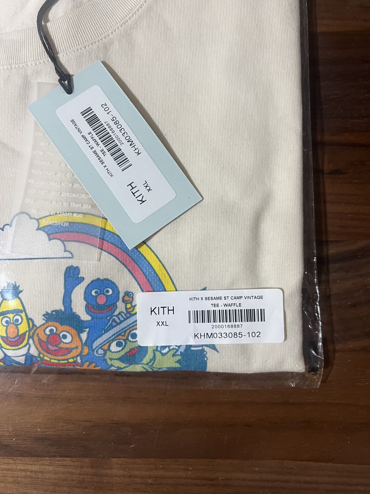 Kith Kith for Sesame Street Camp Vintage Tee in Waffle Size XXL Size US XXL / EU 58 / 5 - 6 Thumbnail